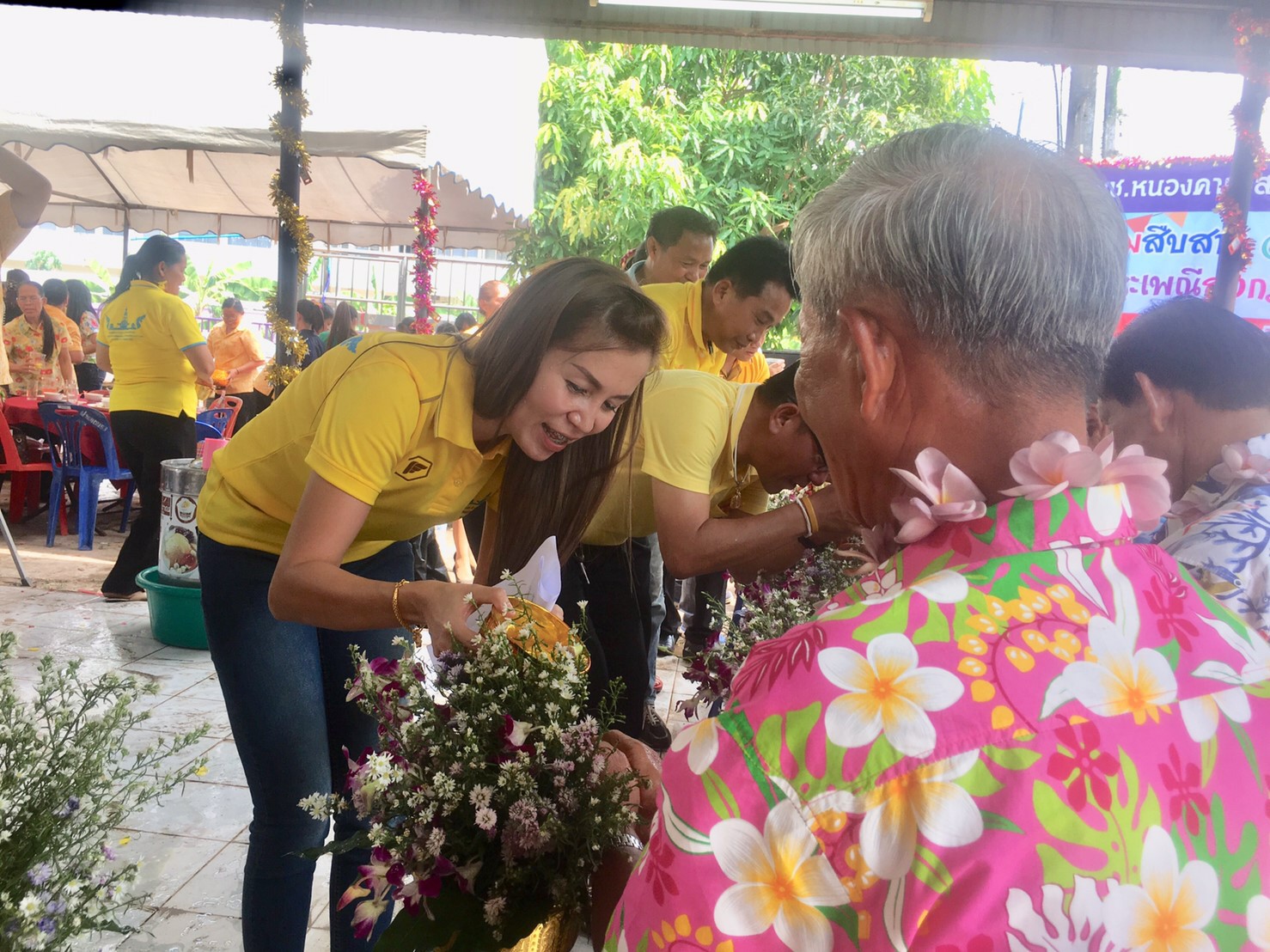 พช.หนองคาย จัดงาน”ตุ้มโฮมสืบสาน วัฒนธรรม ประเพณีสงกรานต์”