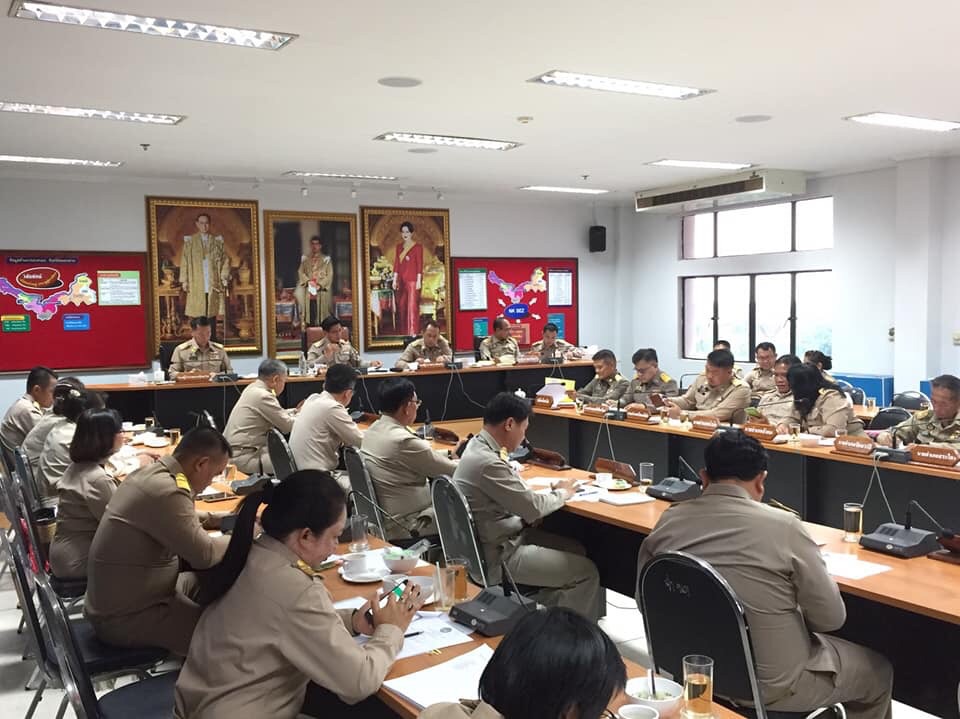 พช.หนองคาย ร่วมประชุมนายอำเภอและหัวหน้าส่วนราชการสังกัดกระทรวงมหาดไทยและประชุมกรมการจังหวัดและหัวหน้าส่วนราชการประจำจังหวัด ประจำเดือน เมษายน 2562 ครั้งที่ 4/2562