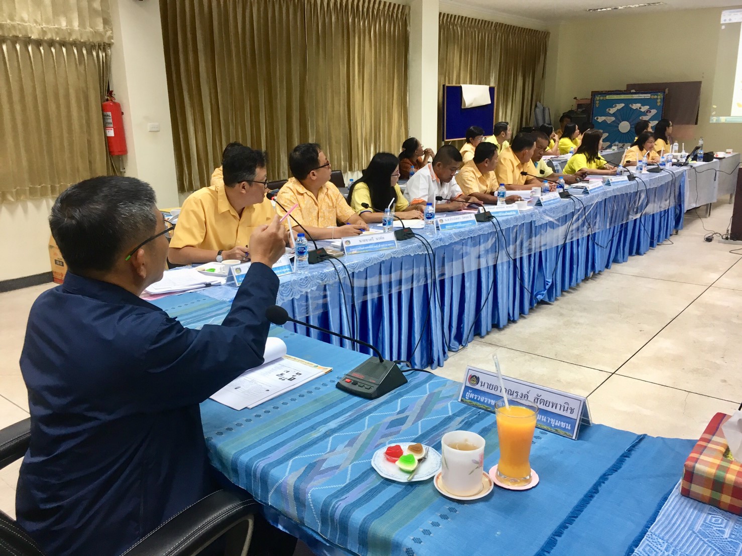 ผู้ตรวจราชการกรมการพัฒนาชุมชน ลงพื้นที่ตรวจติดตามงาน ณ จังหวัดหนองคาย