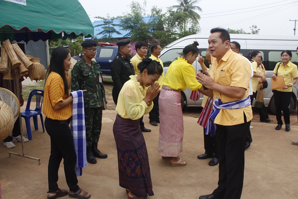 คณะกรรมการคัดสรรกิจกรรมพัฒนาชุมชนดีเด่น ระดับจังหวัด จังหวัดหนองคาย ลงพื้นที่คัดสรรหมู่บ้านเศรษฐกิจพอเพียง “อยู่เย็น เป็นสุข” ณ บ้านคำพัฒนา หมู่ที่ 8 ตำบลบ้านผือ อำเภอโพนพิสัย