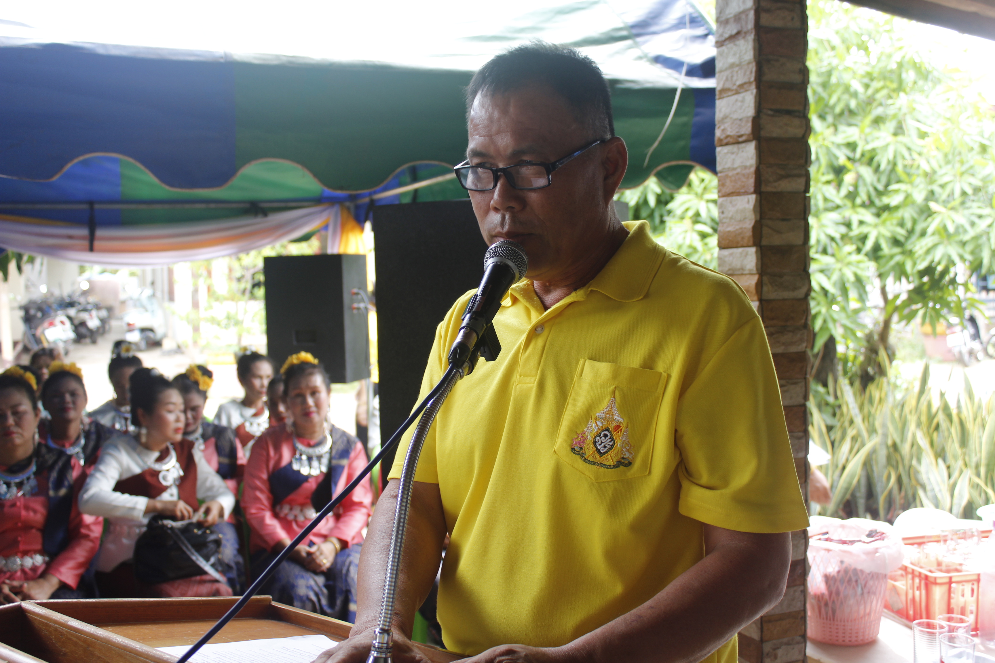 คณะกรรมการคัดสรรกิจกรรมพัฒนาชุมชนดีเด่น ระดับจังหวัด จังหวัดหนองคาย ลงพื้นที่คัดสรรหมู่บ้านเศรษฐกิจพอเพียง “อยู่เย็น เป็นสุข” ณ บ้านศิลาเลข หมู่ที่ 6 ตำบลโพนสา อำเภอท่าบ่อ