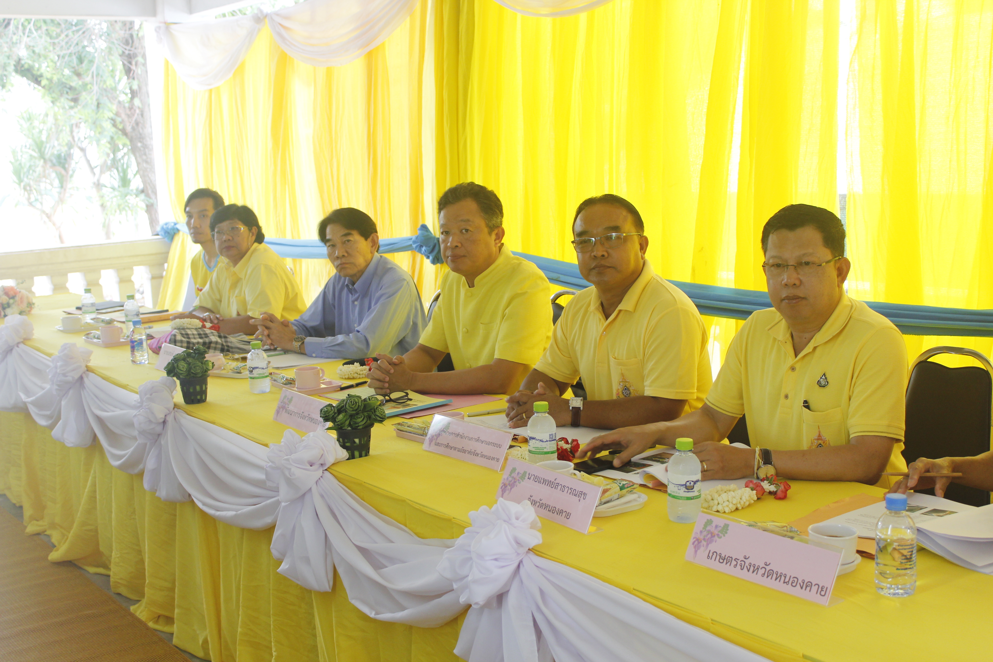 ณะกรรมการคัดสรรกิจกรรมพัฒนาชุมชนดีเด่น ระดับจังหวัด จังหวัดหนองคาย ลงพื้นที่คัดสรรหมู่บ้านเศรษฐกิจพอเพียง “อยู่เย็น เป็นสุข” ณ บ้านพระบาท หมู่ที่ 1 ตำบลพระพุทธบาท อำเภอศรีเชียงใหม่