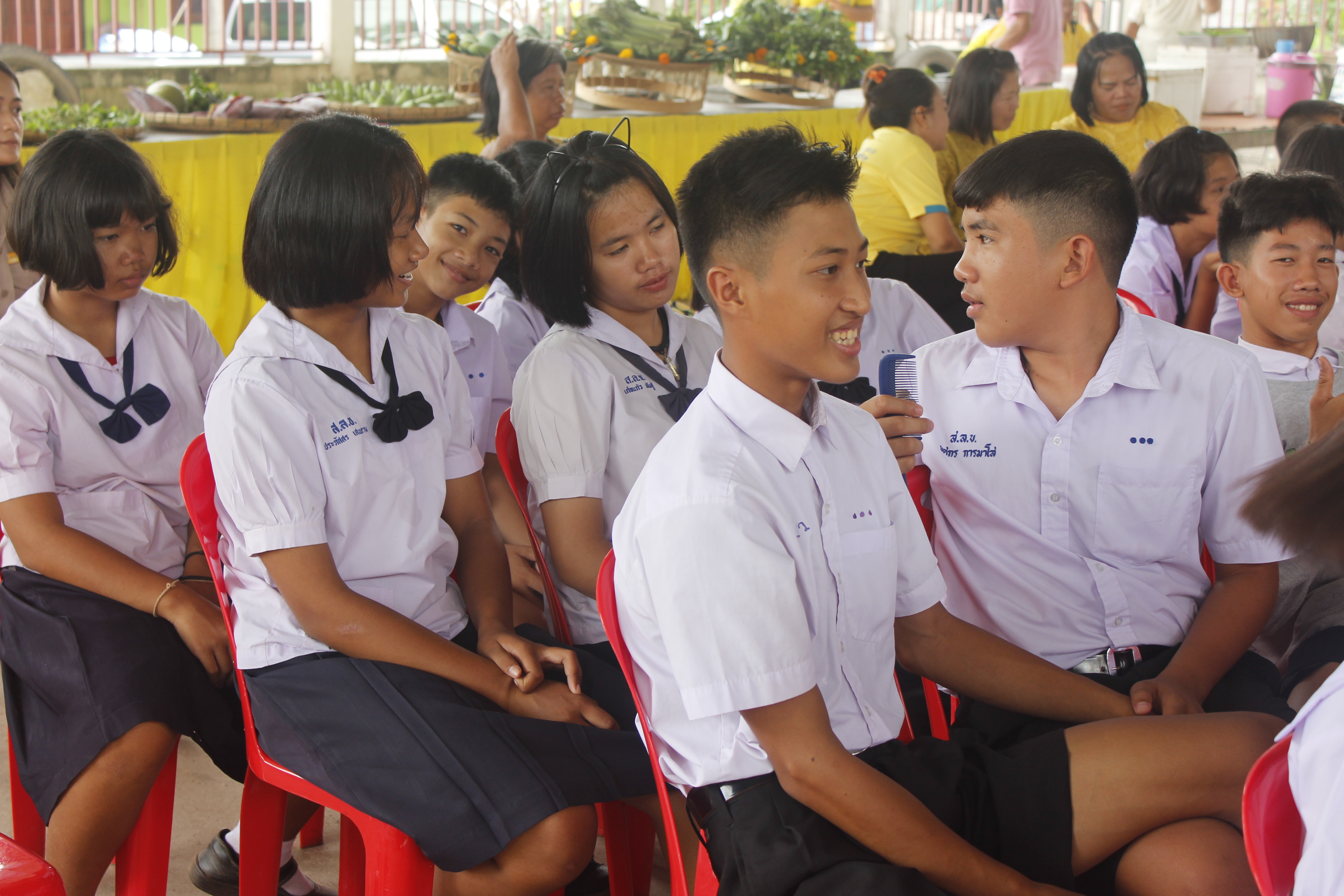 คณะกรรมการคัดสรรกิจกรรมพัฒนาชุมชนดีเด่น ระดับจังหวัด จังหวัดหนองคาย ลงพื้นที่คัดสรรหมู่บ้านเศรษฐกิจพอเพียง “อยู่เย็น เป็นสุข” ณ บ้านสังกะลี หมู่ที่ 5 ตำบลแก้งไก่อำเภอสังคม