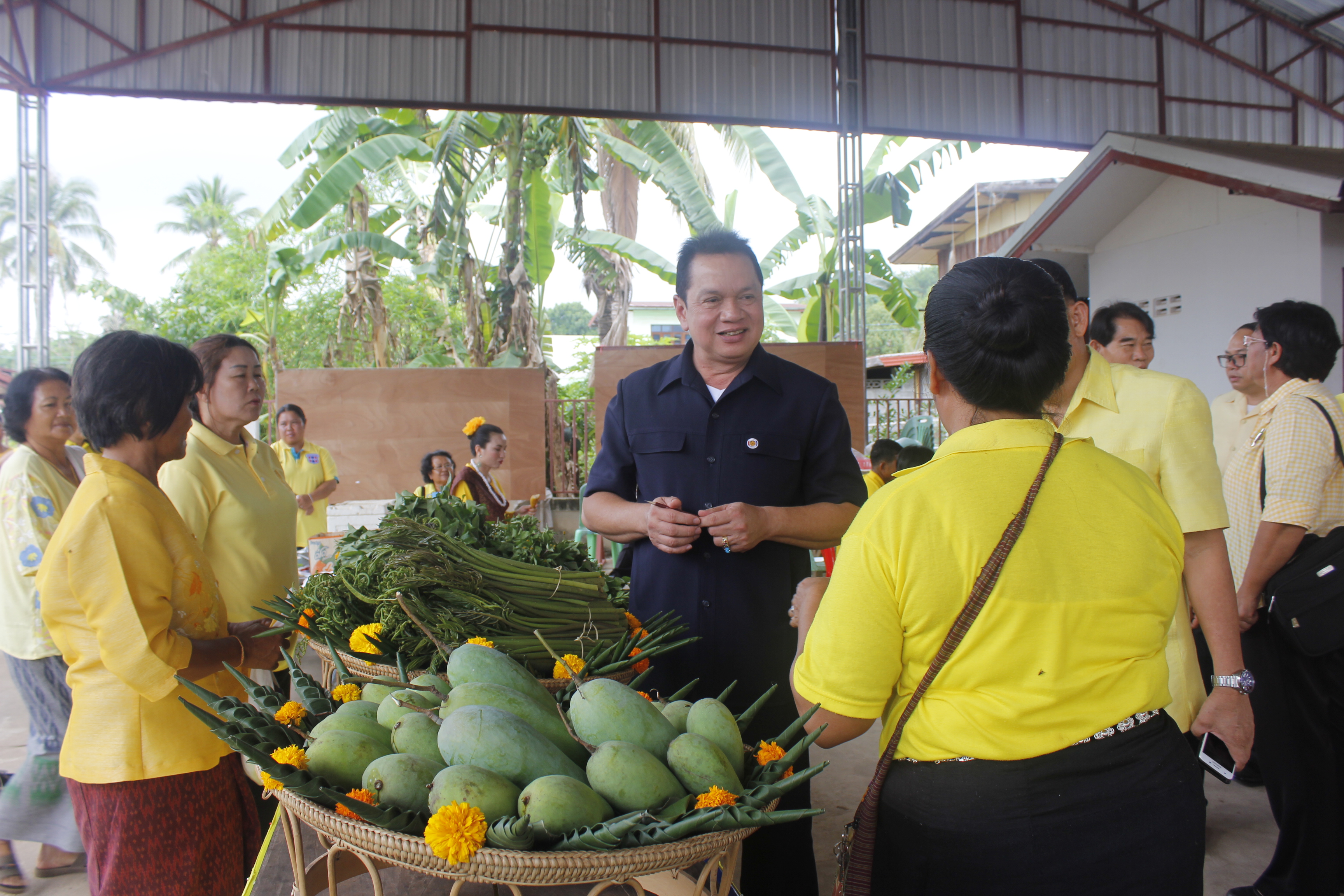 คณะกรรมการคัดสรรกิจกรรมพัฒนาชุมชนดีเด่น ระดับจังหวัด จังหวัดหนองคาย ลงพื้นที่คัดสรรหมู่บ้านเศรษฐกิจพอเพียง “อยู่เย็น เป็นสุข” ณ บ้านสังกะลี หมู่ที่ 5 ตำบลแก้งไก่อำเภอสังคม