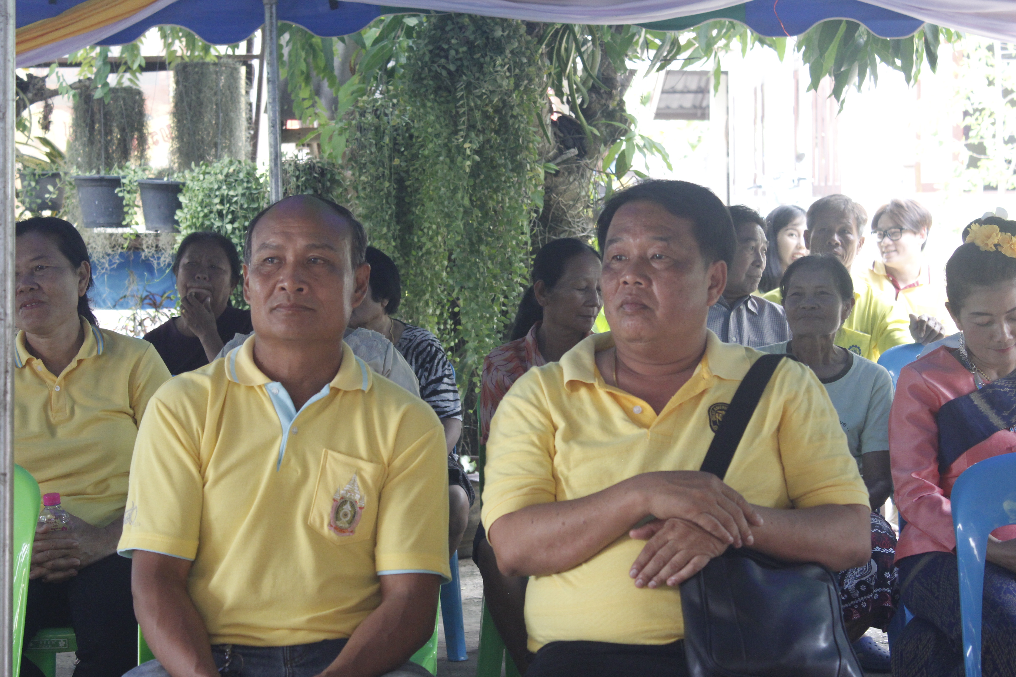 คณะกรรมการคัดสรรกิจกรรมพัฒนาชุมชนดีเด่น ระดับจังหวัด จังหวัดหนองคาย ลงพื้นที่คัดสรรหมู่บ้านเศรษฐกิจพอเพียง “อยู่เย็น เป็นสุข” ณ บ้านศิลาเลข หมู่ที่ 6 ตำบลโพนสา อำเภอท่าบ่อ