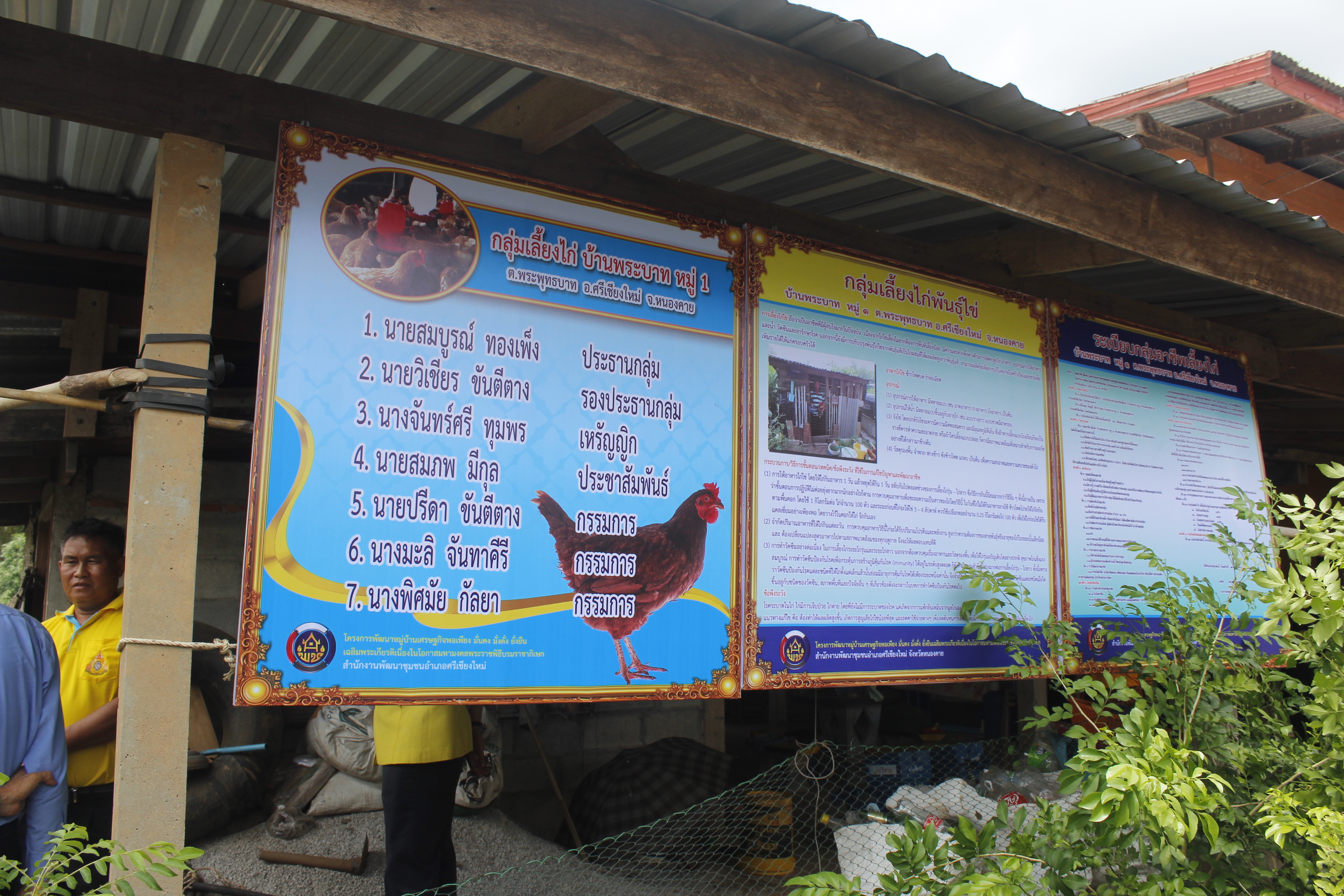 ณะกรรมการคัดสรรกิจกรรมพัฒนาชุมชนดีเด่น ระดับจังหวัด จังหวัดหนองคาย ลงพื้นที่คัดสรรหมู่บ้านเศรษฐกิจพอเพียง “อยู่เย็น เป็นสุข” ณ บ้านพระบาท หมู่ที่ 1 ตำบลพระพุทธบาท อำเภอศรีเชียงใหม่