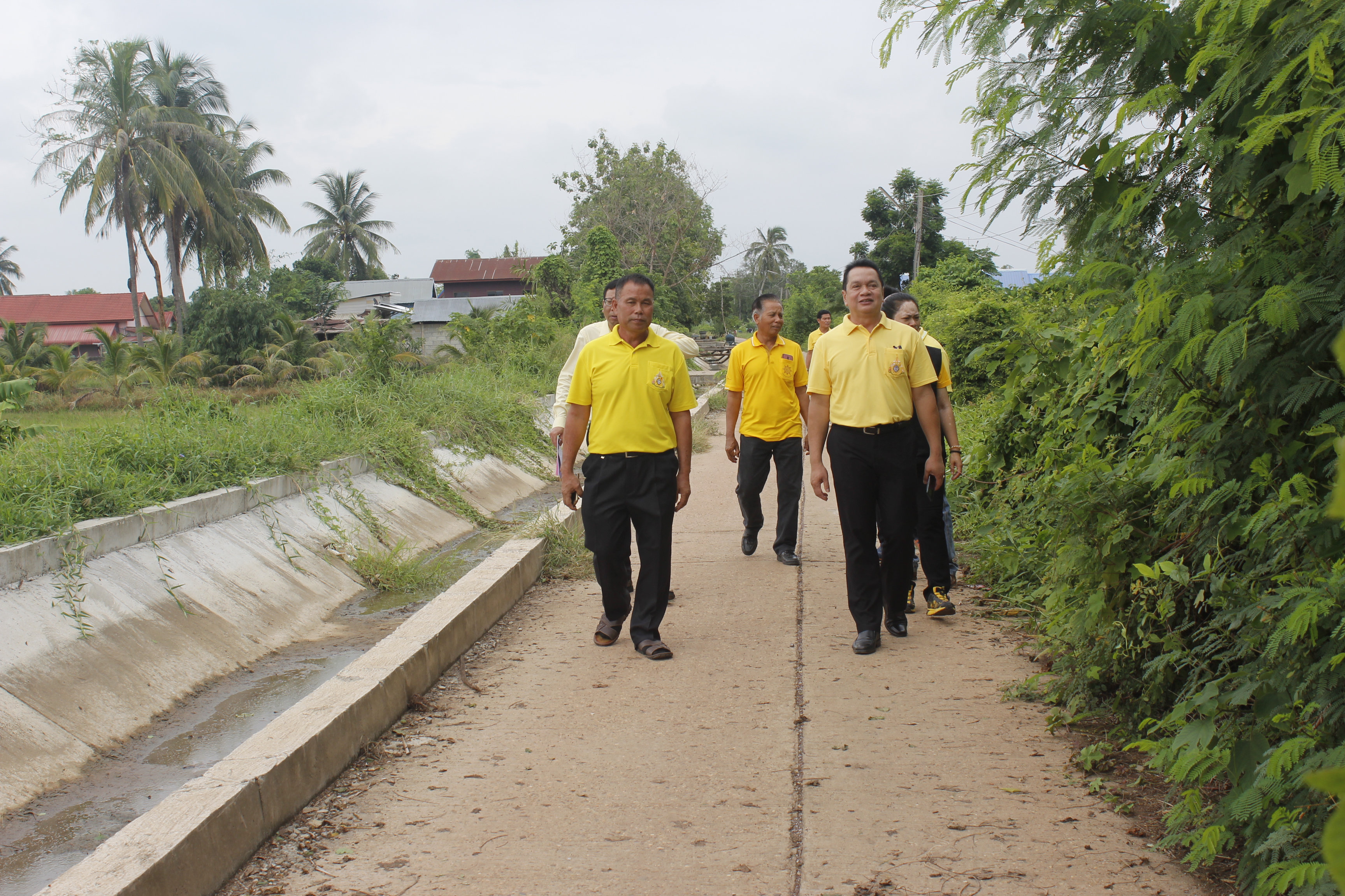 คณะกรรมการคัดสรรกิจกรรมพัฒนาชุมชนดีเด่น ระดับจังหวัด จังหวัดหนองคาย ลงพื้นที่คัดสรรหมู่บ้านเศรษฐกิจพอเพียง “อยู่เย็น เป็นสุข” ณ บ้านศิลาเลข หมู่ที่ 6 ตำบลโพนสา อำเภอท่าบ่อ