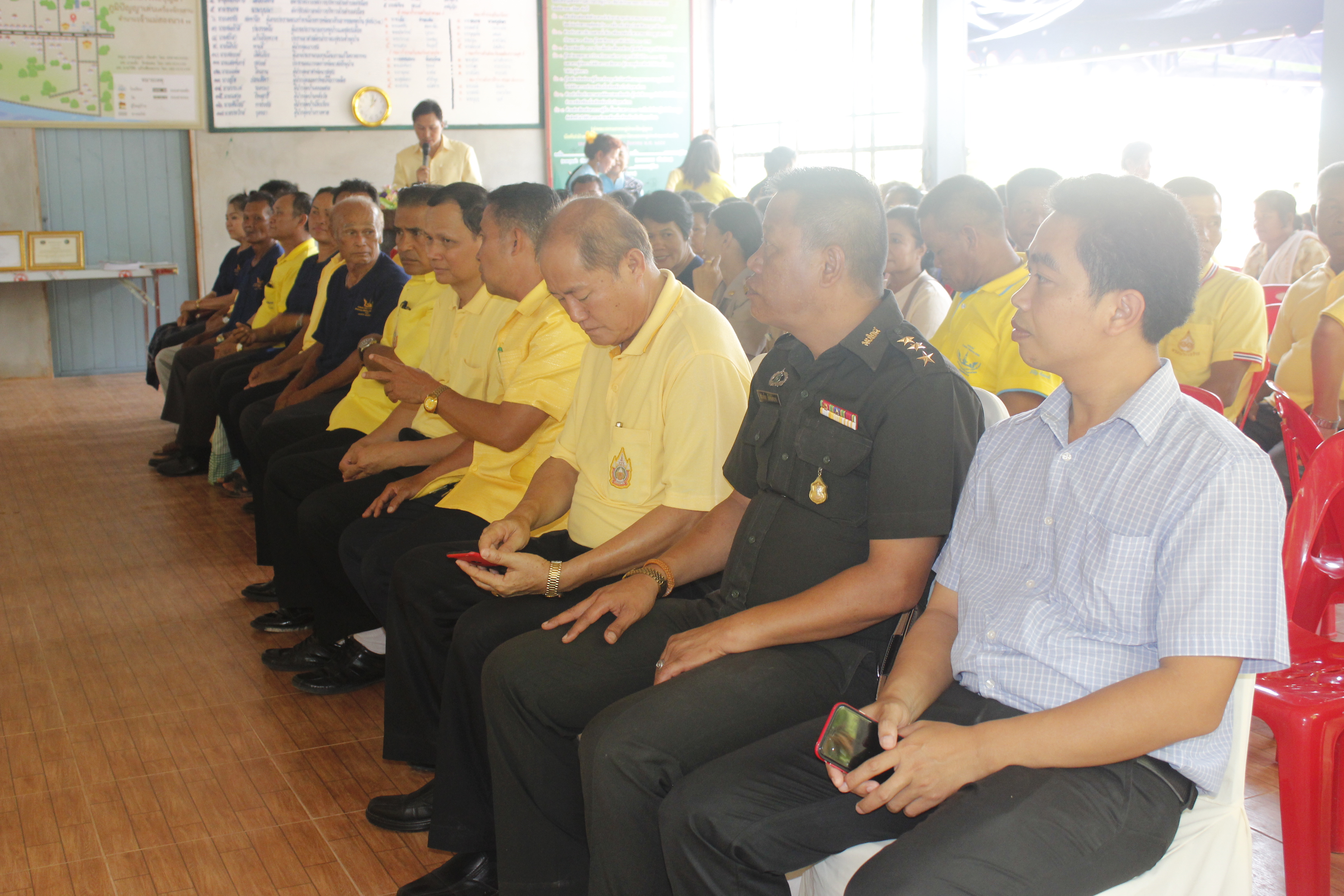 คณะกรรมการคัดสรรกิจกรรมพัฒนาชุมชนดีเด่น ระดับจังหวัด จังหวัดหนองคาย ลงพื้นที่คัดสรรหมู่บ้านเศรษฐกิจพอเพียง “อยู่เย็น เป็นสุข” ณ บ้านนาไหม หมู่ที่ 12 ตำบลสระใคร อำเภอสระใคร