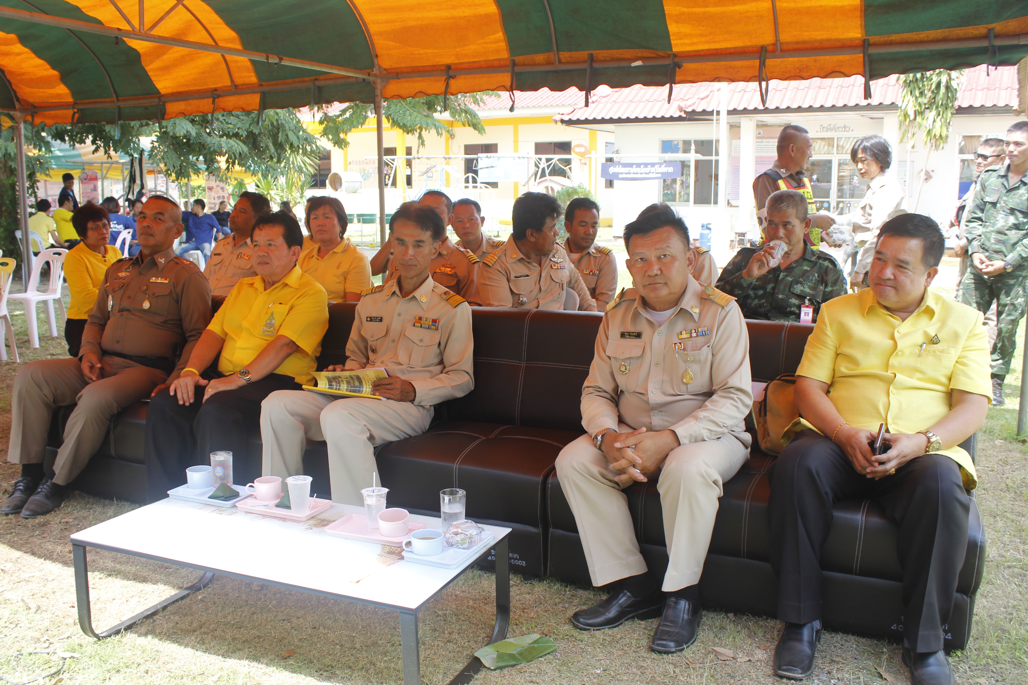 คณะกรรมการคัดสรรกิจกรรมพัฒนาชุมชนดีเด่น ระดับจังหวัด จังหวัดหนองคาย ลงพื้นที่คัดสรรหมู่บ้านเศรษฐกิจพอเพียง “อยู่เย็น เป็นสุข” ณ บ้านโพธิ์ตาก หมู่ที่ 1 ตำบลโพธิ์ตาก อำเภอโพธิ์ตาก