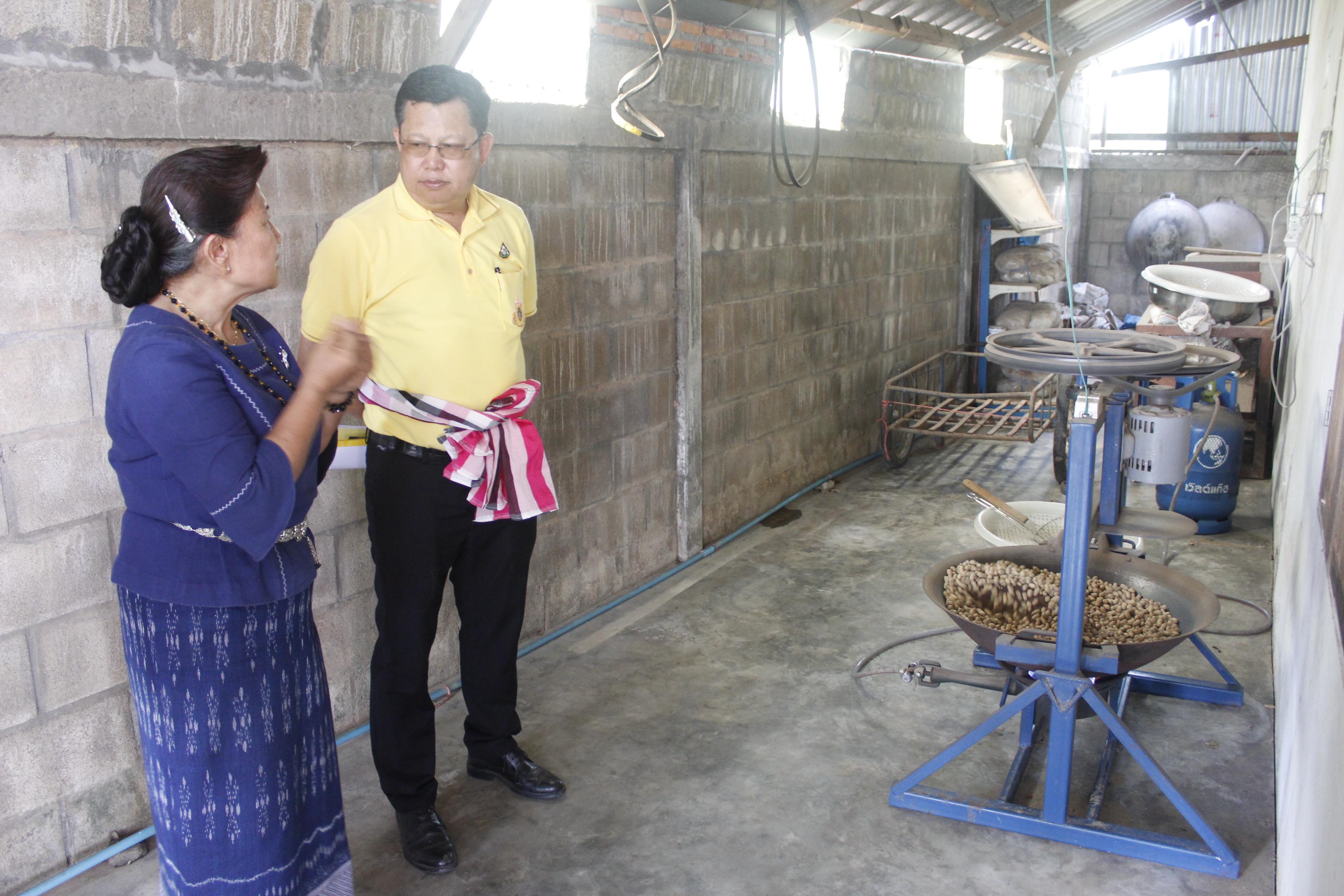 คณะกรรมการคัดสรรกิจกรรมพัฒนาชุมชนดีเด่น ระดับจังหวัด จังหวัดหนองคาย ลงพื้นที่คัดสรรหมู่บ้านเศรษฐกิจพอเพียง “อยู่เย็น เป็นสุข” ณ บ้านโพธิ์ตาก หมู่ที่ 1 ตำบลโพธิ์ตาก อำเภอโพธิ์ตาก