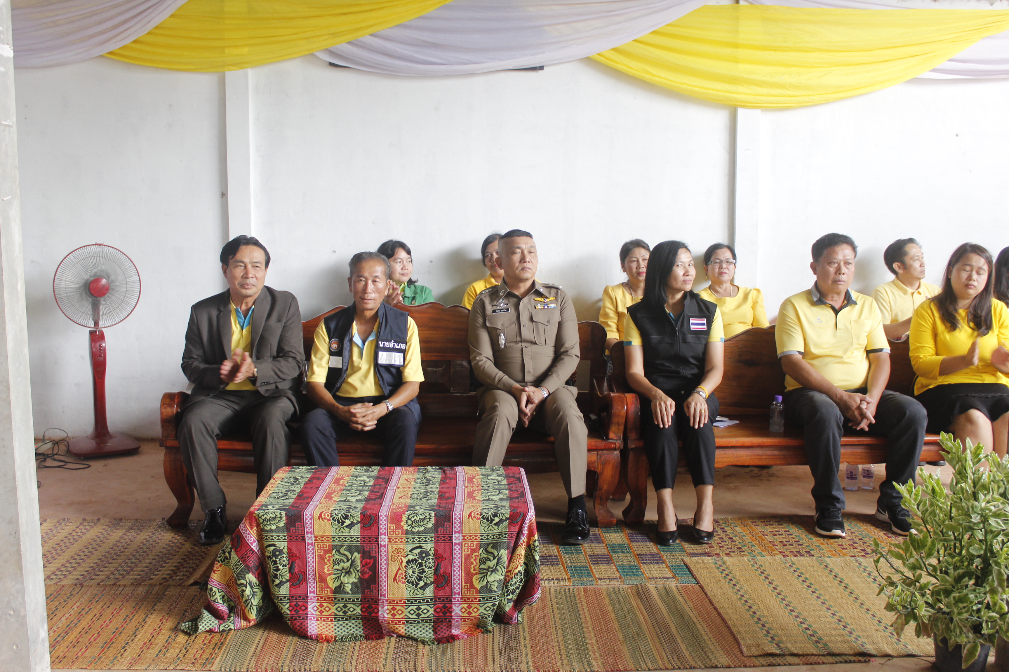 คณะกรรมการคัดสรรกิจกรรมพัฒนาชุมชนดีเด่น ระดับจังหวัด จังหวัดหนองคาย ลงพื้นที่คัดสรรหมู่บ้านเศรษฐกิจพอเพียง “อยู่เย็น เป็นสุข” ณ บ้านโนนประเสริฐ หมู่ที่ 10 ตำบลพระบาทนาสิงห์ อำเภอรัตนวาปี