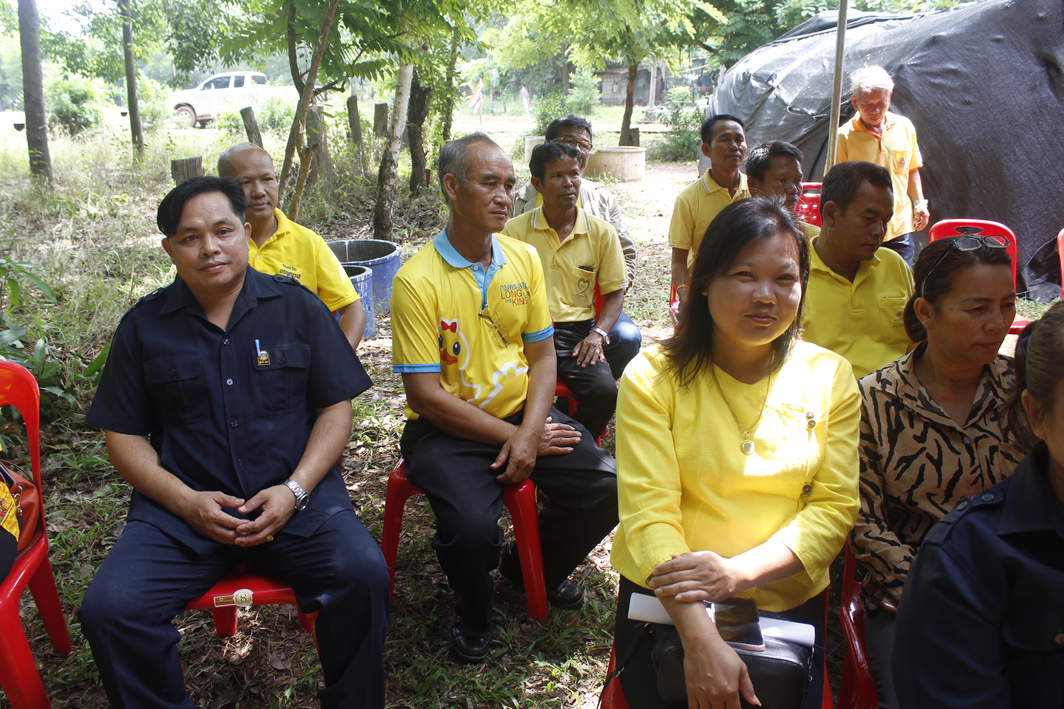 คณะกรรมการคัดสรรกิจกรรมพัฒนาชุมชนดีเด่น ระดับจังหวัด จังหวัดหนองคาย ลงพื้นที่คัดสรรหมู่บ้านเศรษฐกิจพอเพียง “อยู่เย็น เป็นสุข” ณ บ้านโนนประเสริฐ หมู่ที่ 10 ตำบลพระบาทนาสิงห์ อำเภอรัตนวาปี
