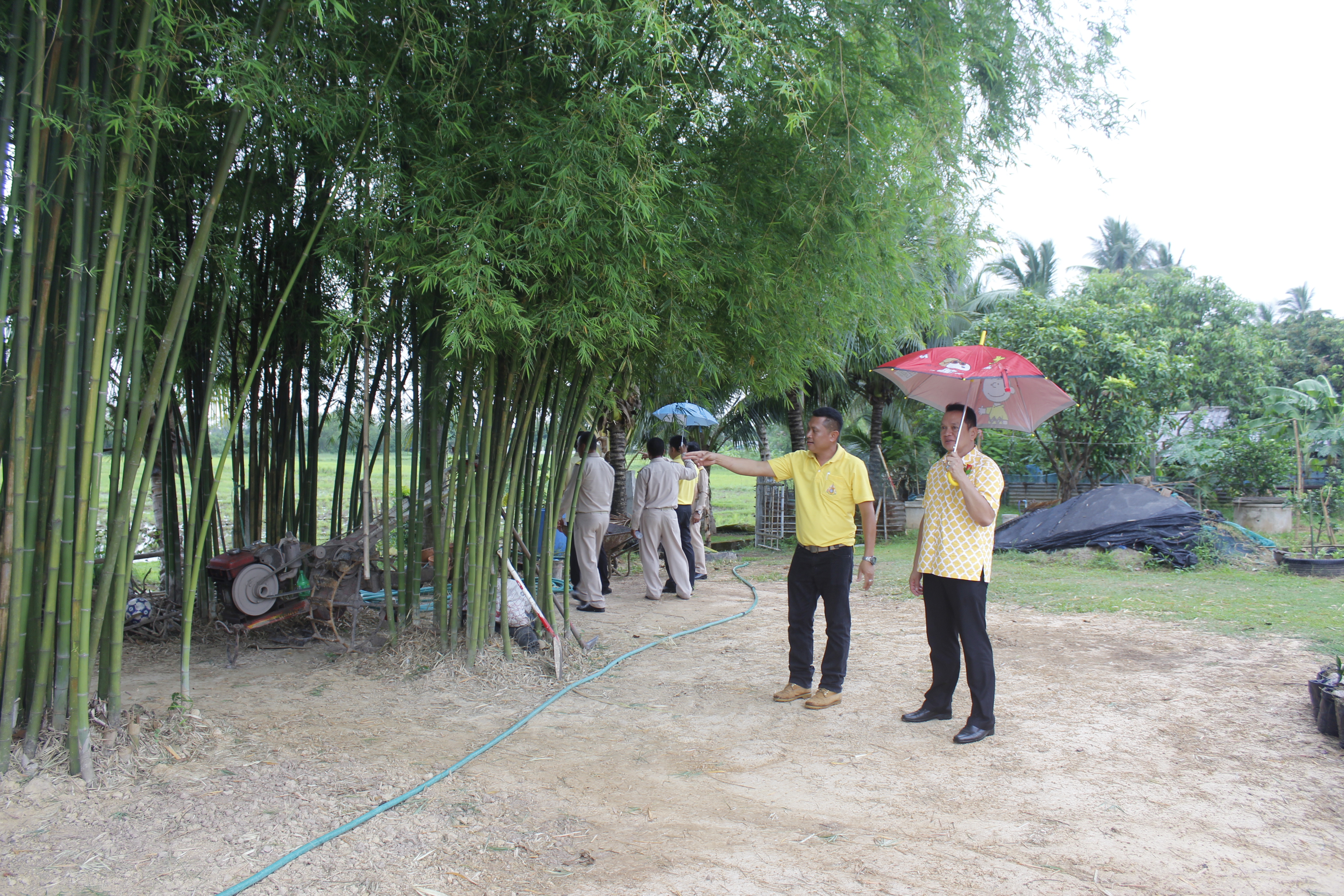 คณะกรรมการคัดสรรกิจกรรมพัฒนาชุมชนดีเด่น ระดับจังหวัด จังหวัดหนองคาย ลงพื้นที่คัดสรรหมู่บ้านเศรษฐกิจพอเพียง “อยู่เย็น เป็นสุข” ณ บ้านหาดคำ หมู่ที่ 2 ตำบลหาดคำ อำเภอเมืองหนองคาย