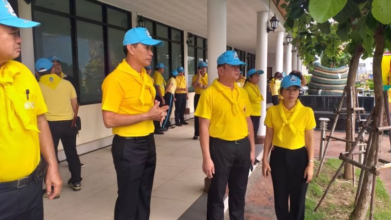 พัฒนาการจังหวัดหนองคาย ร่วมกิจกรรมจิตอาสา “เราทำความ ด้วยหัวใจ” โครงการ 1 จังหวัด 1 ถนนเฉลิมพระเกียรติ