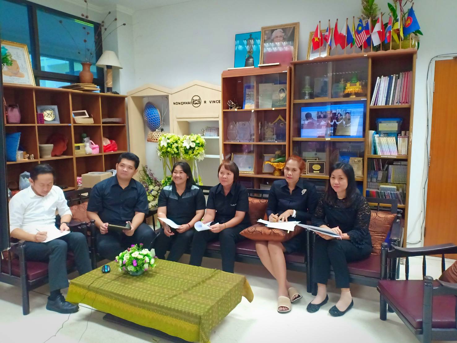 พช.หนองคาย ประชุมผ่านระบบห้องประชุมออนไลน์ (Sessioncall)