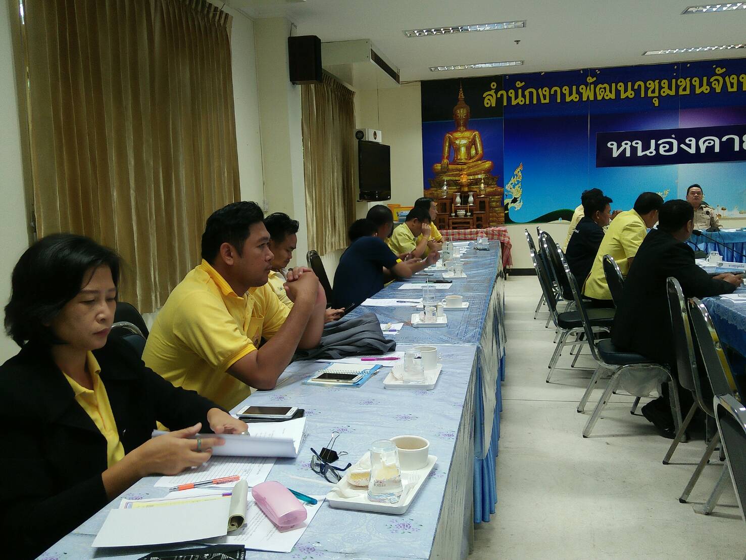 จังหวัดหนองคาย ประชุมประจำเดือนหัวหน้ากลุ่มงาน หัวหน้าฝ่าย พัฒนาการอำเภอและนักวิชาการพัฒนาชุมชน ครั้งที่ 6/2562