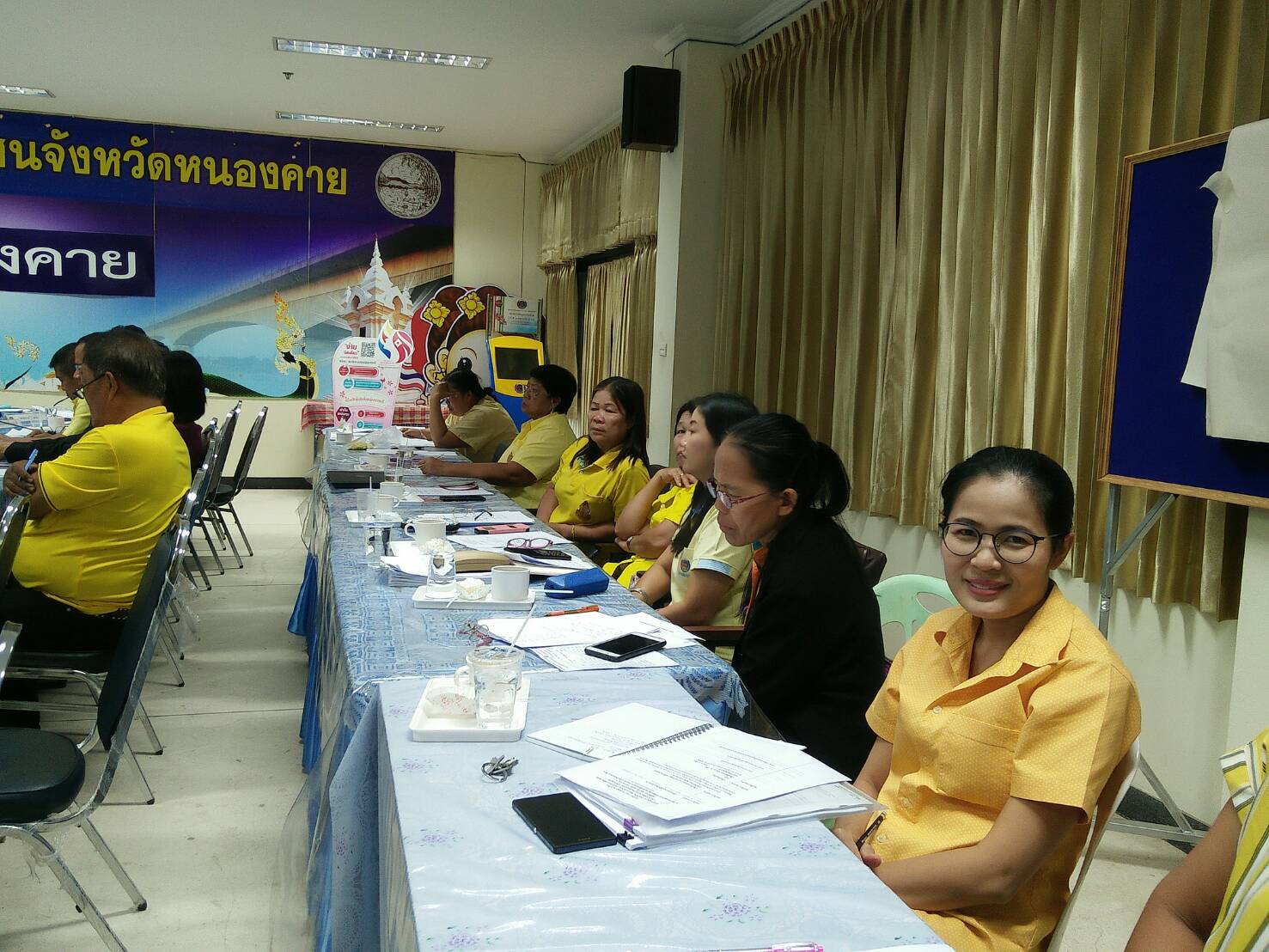 จังหวัดหนองคาย ประชุมประจำเดือนหัวหน้ากลุ่มงาน หัวหน้าฝ่าย พัฒนาการอำเภอและนักวิชาการพัฒนาชุมชน ครั้งที่ 6/2562