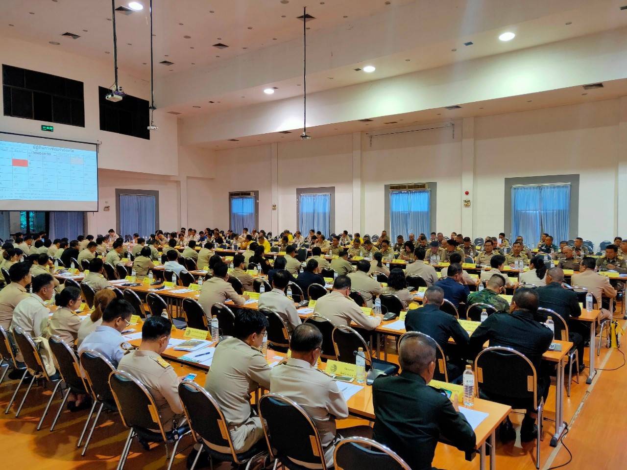 พจ.หนองคาย ร่วมประชุมนายอำเภอและหัวหน้าส่วนราชการสังกัดกระทรวงมหาดไทยและประชุมกรมการจังหวัดและหัวหน้าส่วนราชการประจำจังหวัด ประจำเดือน มิถุนายน 2562