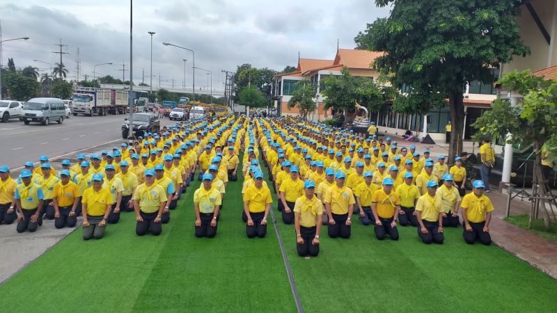 พัฒนาการจังหวัดหนองคาย ร่วมกิจกรรมจิตอาสา “เราทำความ ด้วยหัวใจ” โครงการ 1 จังหวัด 1 ถนนเฉลิมพระเกียรติ