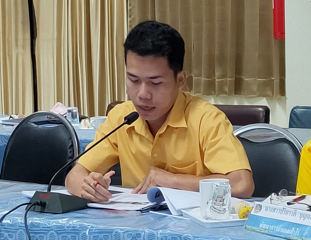 ผู้ตรวจราชการกรมการพัฒนาชุมชน ลงพื้นที่จังหวัดหนองคาย คัดเลือกข้าราชการและลูกจ้างฯ และกิจกรรมพัฒนาชุมชนดีเด่น ประจำปี 2562