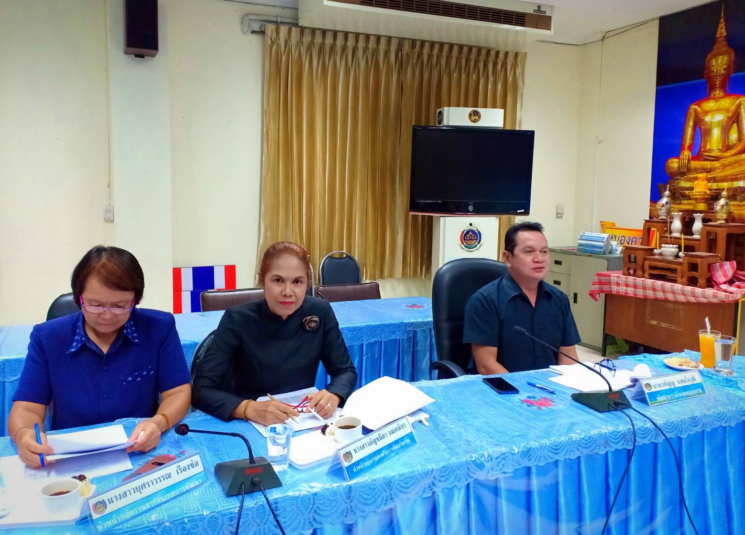 ผู้ตรวจราชการกรมการพัฒนาชุมชน ประชุมติดตามราชการ ณ จังหวัดหนองคาย