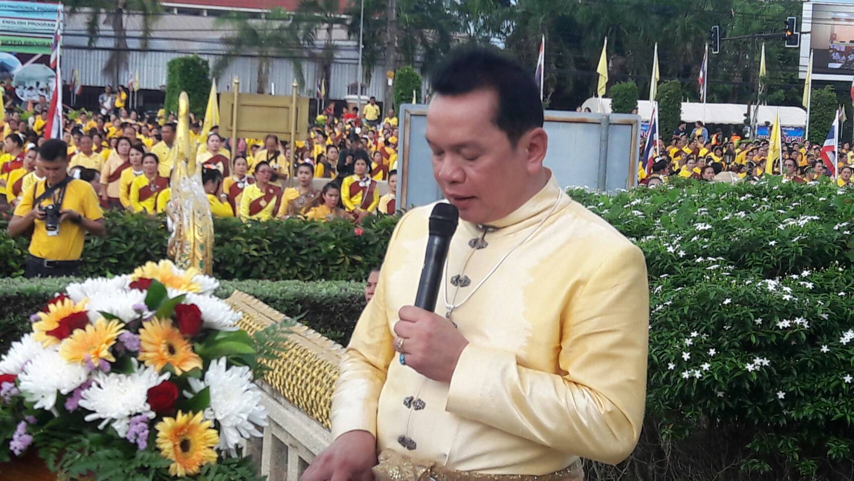 หนองคาย…”รำบรมราชาภิเษกมหากษัตรา บูชาศาลหลักเมืองจังหวัดหนองคาย”