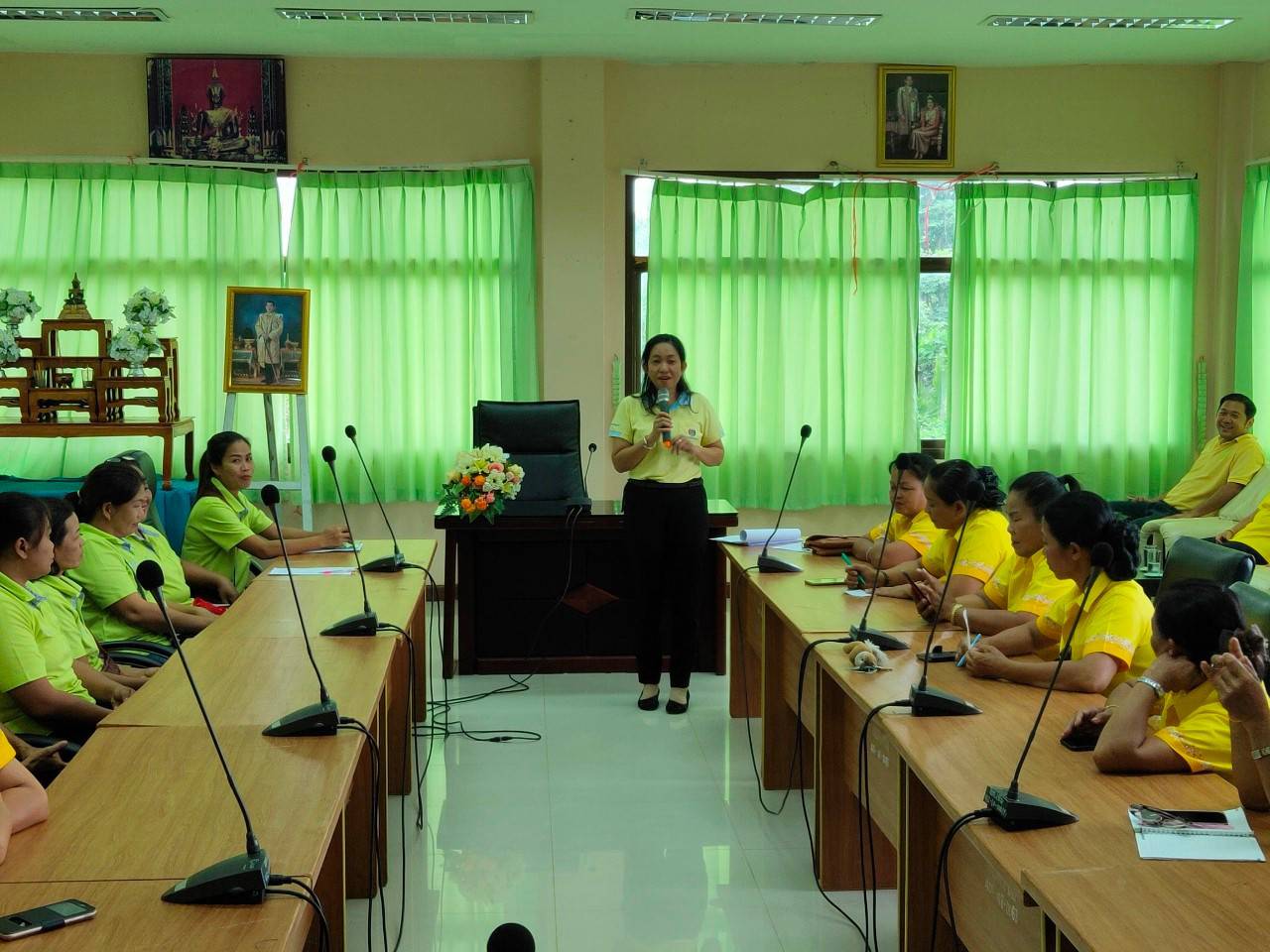 พช.หนองคาย เตรียมความพร้อมกิจกรรมการคัดเลือกคนกองทุนพัฒนาบทบาทสตรีดีเด่นระดับเขตตรวจราชการกรมการพัฒนาชุมชน ในพื้นที่อำเภอโพนพิสัย
