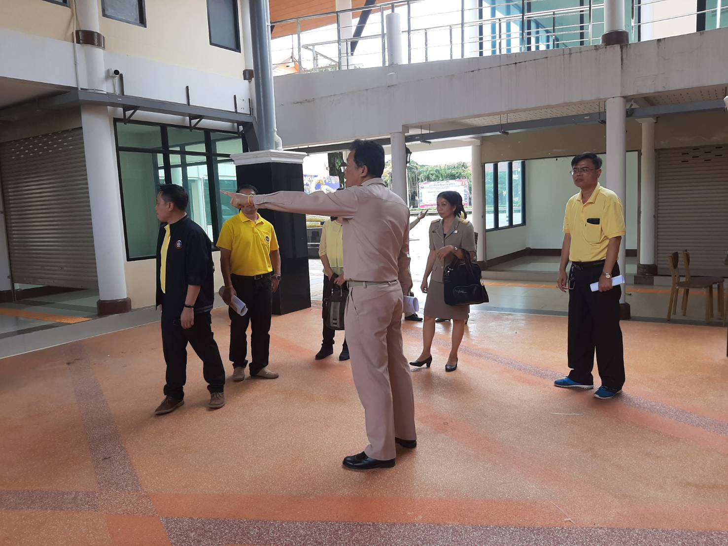 สพจ.น่าน เยี่ยมชม ศูนย์นวัตกรรมและการกระจายสินค้า OTOP จังหวัดหนองคาย