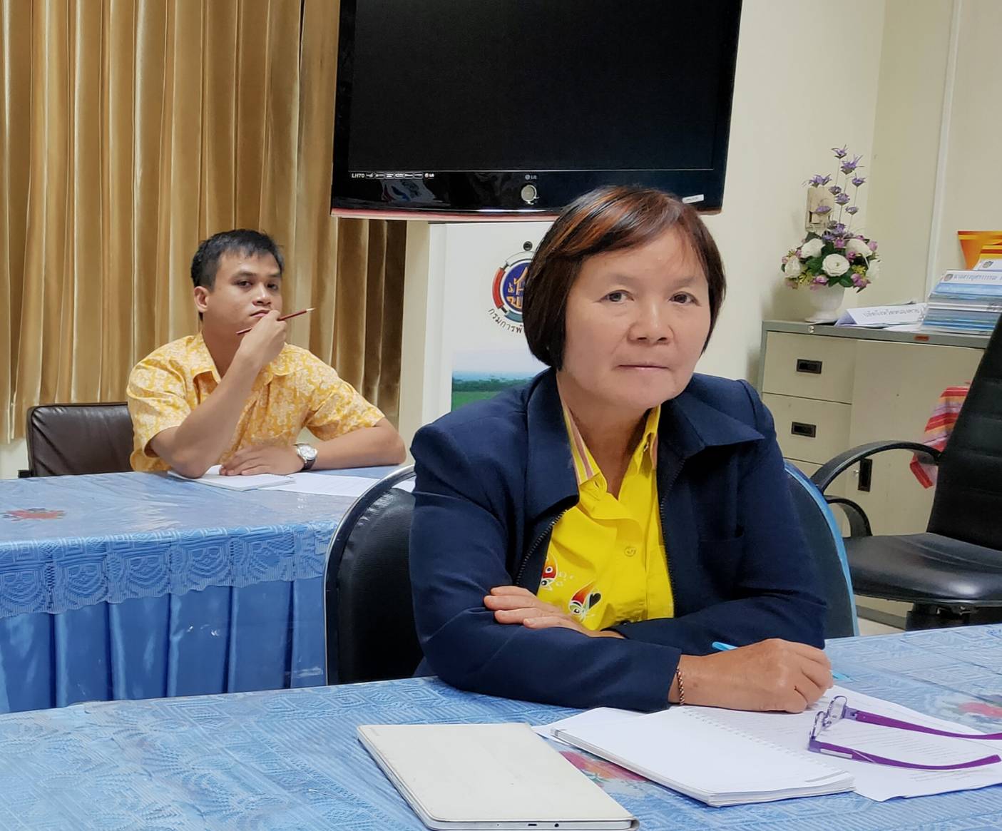 พช.หนองคาย ประชุมพัฒนาการอำเภอ เพื่อชี้แจงทำความเข้าใจ และเตรียมความพร้อมในการจัดงานนิทรรศการโปรแกรมการท่องเที่ยวโดยชุมชน ภายใต้โครงการยกระดับการท่องเที่ยวเชิงประเพณีวัฒนธรรม