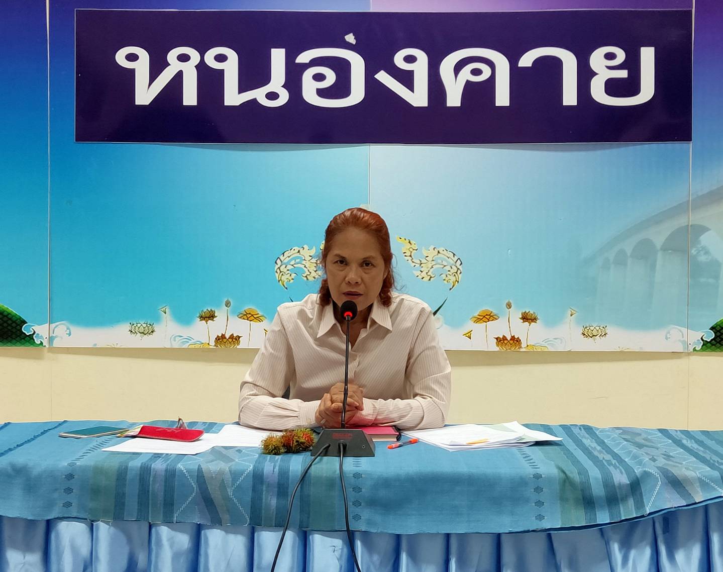 พช.หนองคาย ประชุมพัฒนาการอำเภอ เพื่อชี้แจงทำความเข้าใจ และเตรียมความพร้อมในการจัดงานนิทรรศการโปรแกรมการท่องเที่ยวโดยชุมชน ภายใต้โครงการยกระดับการท่องเที่ยวเชิงประเพณีวัฒนธรรม