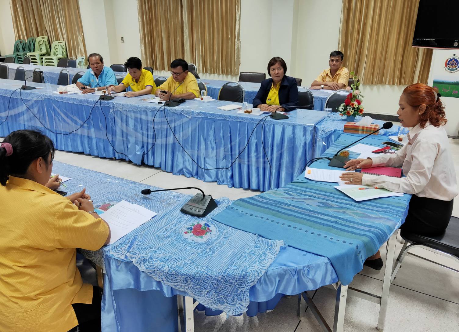 พช.หนองคาย ประชุมพัฒนาการอำเภอ เพื่อชี้แจงทำความเข้าใจ และเตรียมความพร้อมในการจัดงานนิทรรศการโปรแกรมการท่องเที่ยวโดยชุมชน ภายใต้โครงการยกระดับการท่องเที่ยวเชิงประเพณีวัฒนธรรม