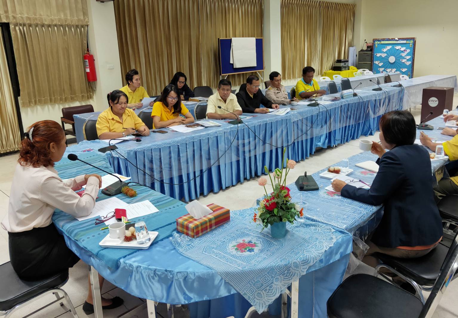 พช.หนองคาย ประชุมพัฒนาการอำเภอ เพื่อชี้แจงทำความเข้าใจ และเตรียมความพร้อมในการจัดงานนิทรรศการโปรแกรมการท่องเที่ยวโดยชุมชน ภายใต้โครงการยกระดับการท่องเที่ยวเชิงประเพณีวัฒนธรรม