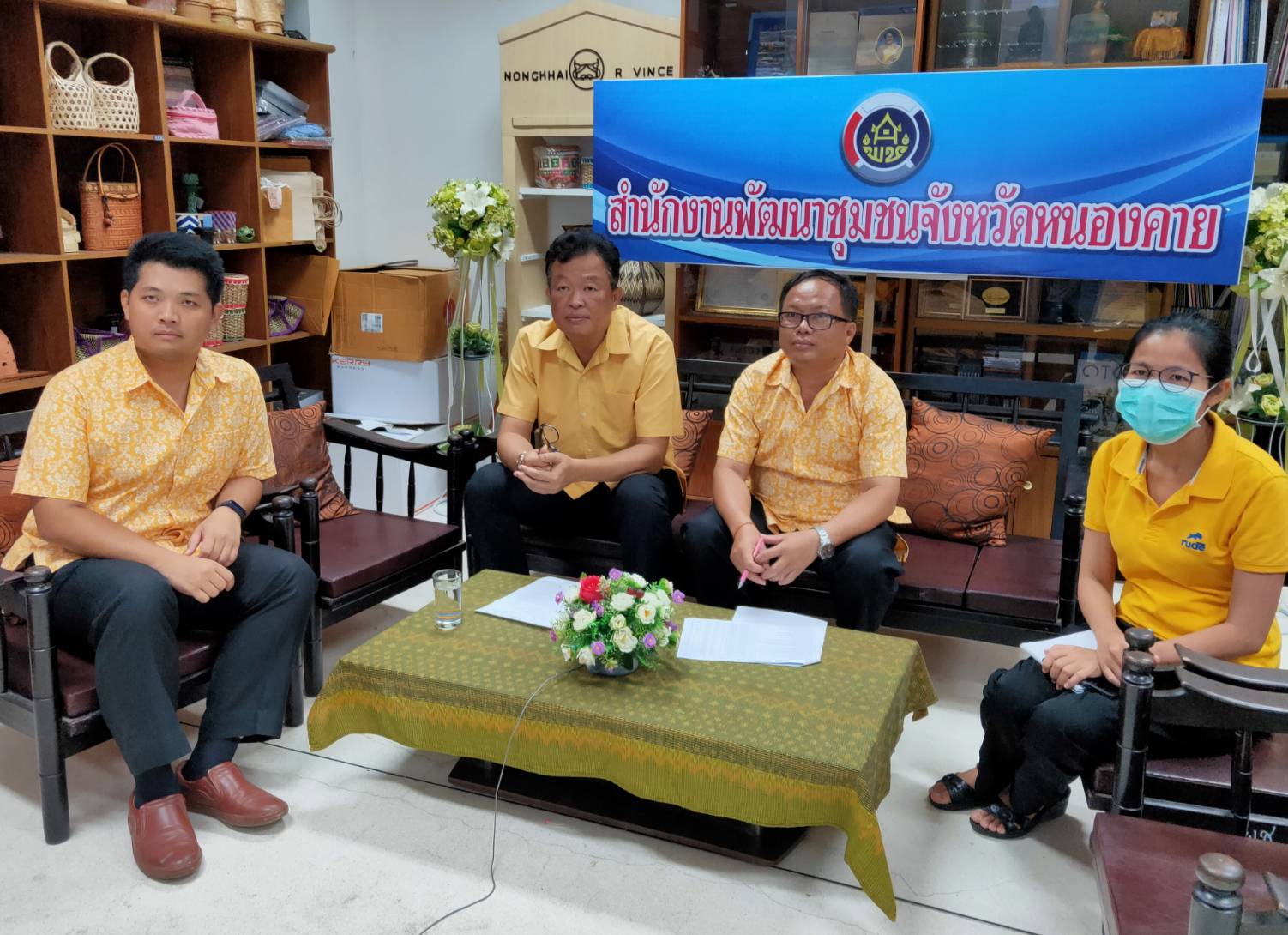 พช.หนองคาย ประชุมคณะทำงานติดตามเร่งรัดการใช้จ่ายงบประมาณ ประจำปีงบประมาณ พ.ศ. 2562 ครั้งที่ 13/2562 ผ่านระบบ webconference