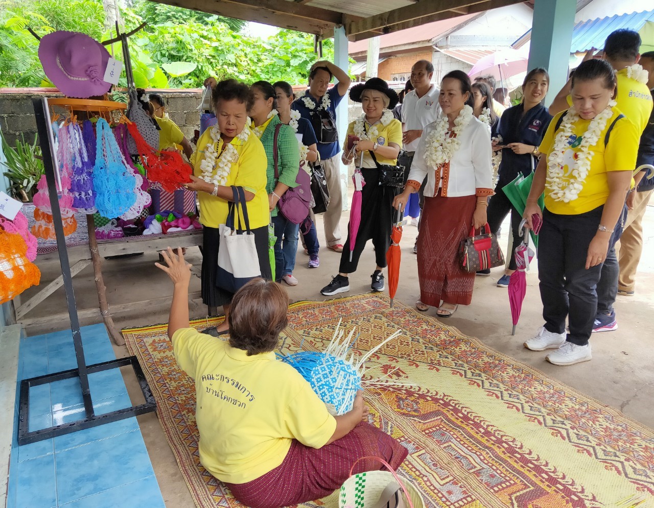 พช.หนองคาย นำส่วนราชการ ภาคเอกชน ท่องเที่ยวเชิงประเพณีวัฒนธรรมโดยชุมชน ณ บ้านโคกซวก อำเภอศรีเชียงใหม่ ตามโครงการ “ยกระดับการท่องเที่ยวเชิงประเพณีวัฒนธรรม กิจกรรมพัฒนายกระดับการท่องเที่ยวเชิงประเพณีวัฒนธรรม (ภาคตะวันออกเฉียงเหนือ)”
