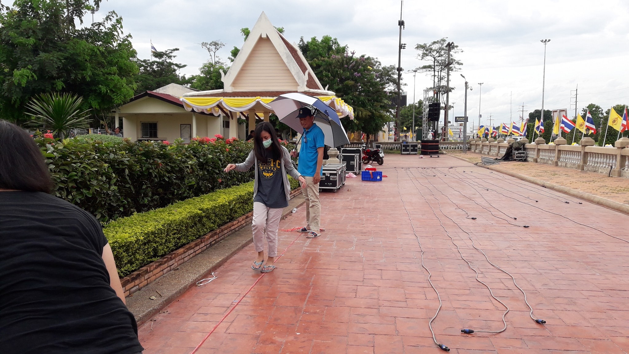 เตรียมความพร้อมการจัดกิจกรรม “รำบรมราชาภิเษกมหากษัตรา บูชาศาลหลักเมืองจังหวัดหนองคาย”