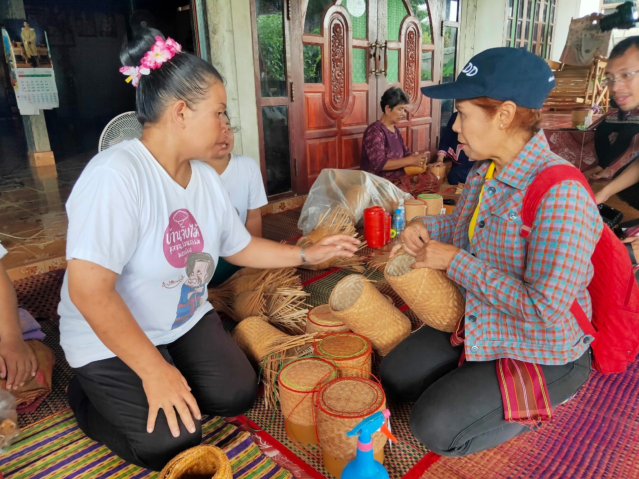 พช.หนองคาย นำส่วนราชการ ภาคเอกชน ท่องเที่ยวเชิงประเพณีวัฒนธรรมโดยชุมชน ณ บ้านจับไม้ อำเภอเฝ้าไร่ ตามโครงการ “ยกระดับการท่องเที่ยวเชิงประเพณีวัฒนธรรม กิจกรรมพัฒนายกระดับการท่องเที่ยวเชิงประเพณีวัฒนธรรม (ภาคตะวันออกเฉียงเหนือ)”