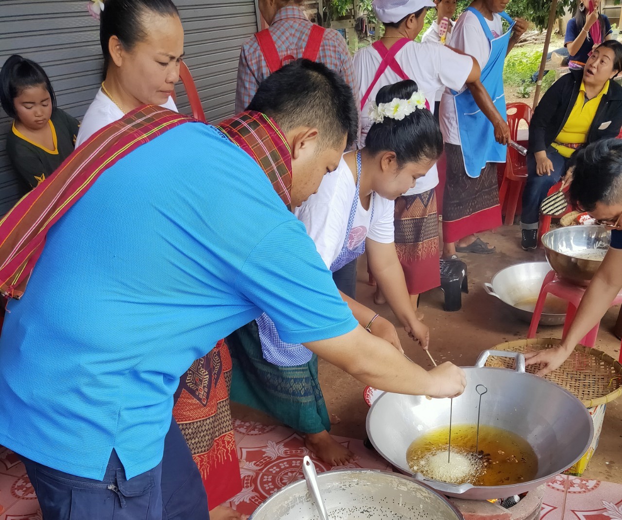 พช.หนองคาย นำส่วนราชการ ภาคเอกชน ท่องเที่ยวเชิงประเพณีวัฒนธรรมโดยชุมชน ณ บ้านจับไม้ อำเภอเฝ้าไร่ ตามโครงการ “ยกระดับการท่องเที่ยวเชิงประเพณีวัฒนธรรม กิจกรรมพัฒนายกระดับการท่องเที่ยวเชิงประเพณีวัฒนธรรม (ภาคตะวันออกเฉียงเหนือ)”