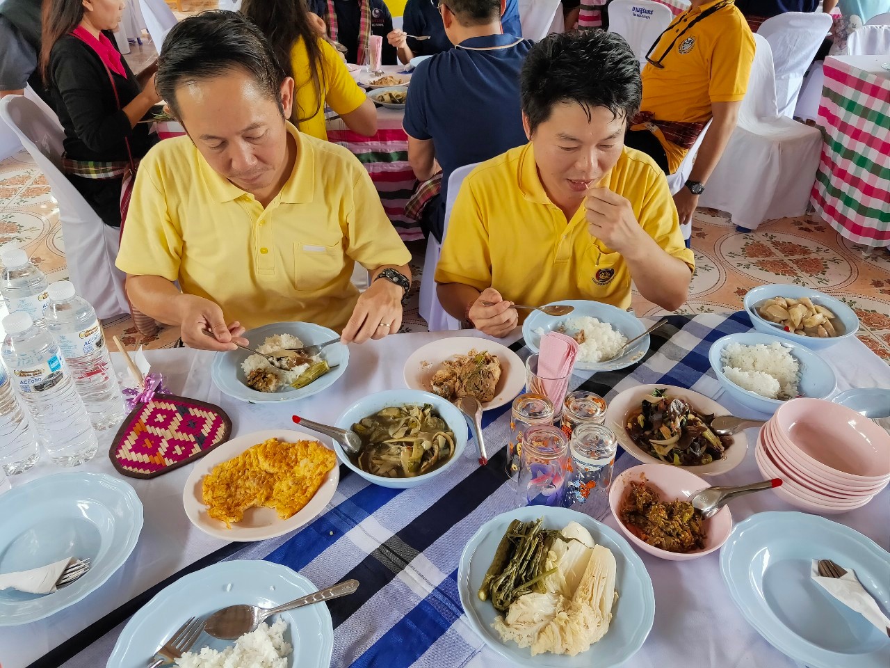 พช.หนองคาย นำส่วนราชการ ภาคเอกชน ท่องเที่ยวเชิงประเพณีวัฒนธรรมโดยชุมชน ณ บ้านจับไม้ อำเภอเฝ้าไร่ ตามโครงการ “ยกระดับการท่องเที่ยวเชิงประเพณีวัฒนธรรม กิจกรรมพัฒนายกระดับการท่องเที่ยวเชิงประเพณีวัฒนธรรม (ภาคตะวันออกเฉียงเหนือ)”