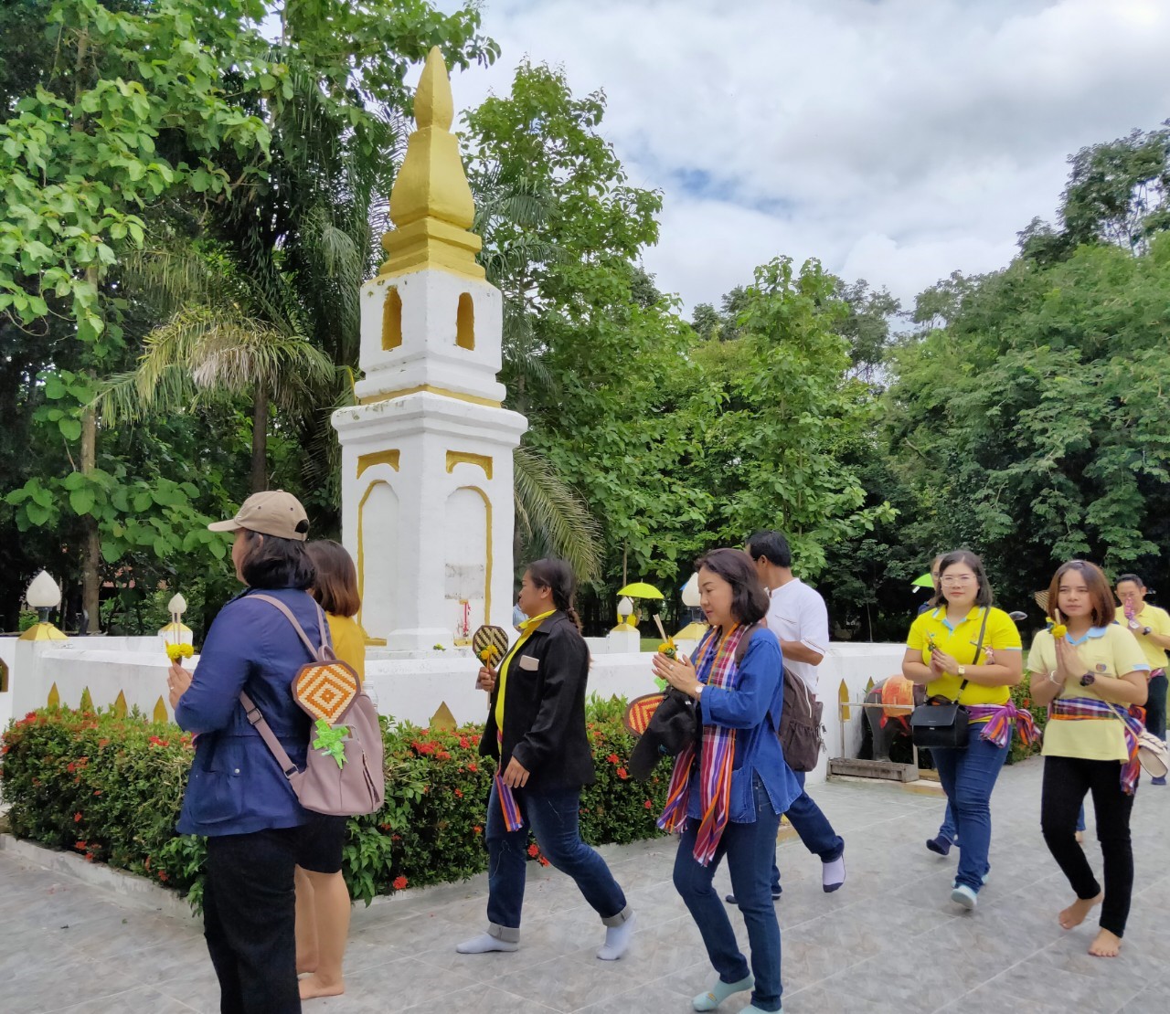 พช.หนองคาย นำส่วนราชการ ภาคเอกชน ท่องเที่ยวเชิงประเพณีวัฒนธรรมโดยชุมชน ณ บ้านจับไม้ อำเภอเฝ้าไร่ ตามโครงการ “ยกระดับการท่องเที่ยวเชิงประเพณีวัฒนธรรม กิจกรรมพัฒนายกระดับการท่องเที่ยวเชิงประเพณีวัฒนธรรม (ภาคตะวันออกเฉียงเหนือ)”
