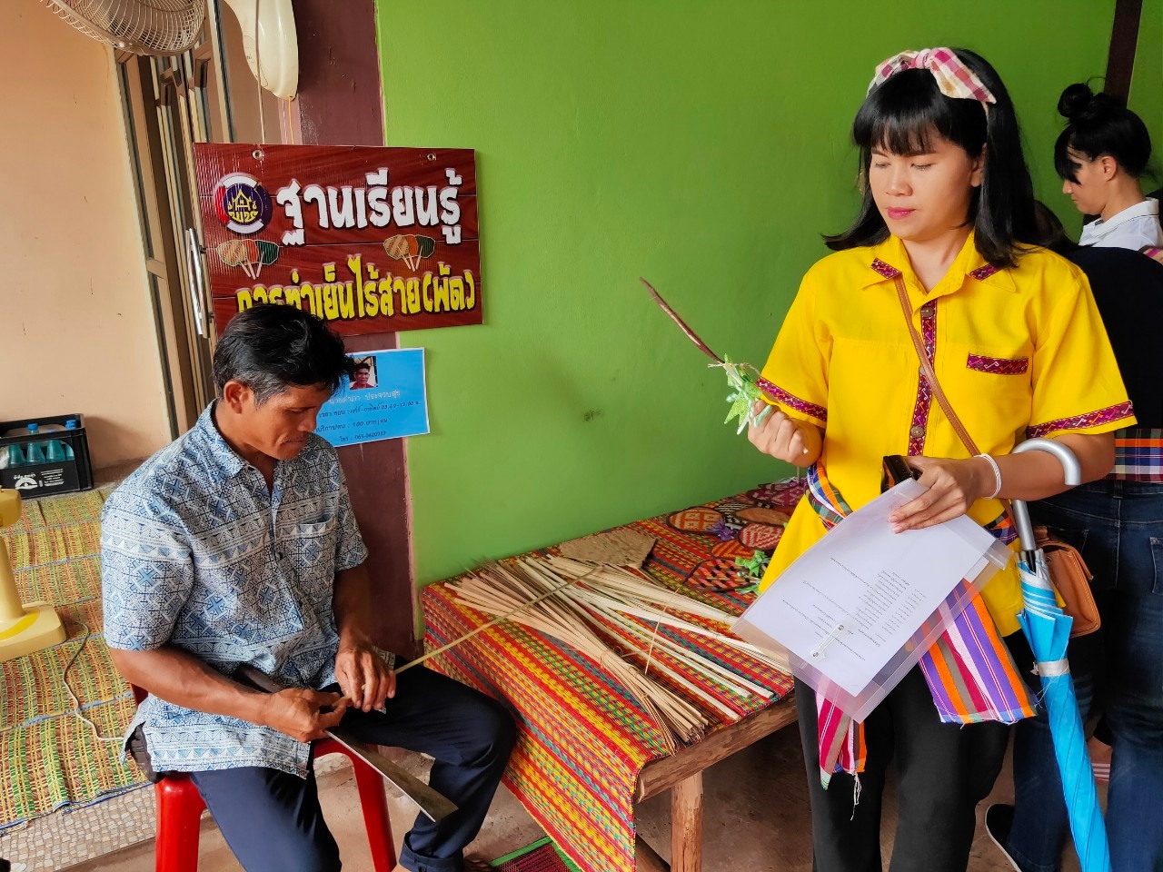 พช.หนองคาย นำส่วนราชการ ภาคเอกชน ท่องเที่ยวเชิงประเพณีวัฒนธรรมโดยชุมชน ณ บ้านจับไม้ อำเภอเฝ้าไร่ ตามโครงการ “ยกระดับการท่องเที่ยวเชิงประเพณีวัฒนธรรม กิจกรรมพัฒนายกระดับการท่องเที่ยวเชิงประเพณีวัฒนธรรม (ภาคตะวันออกเฉียงเหนือ)”