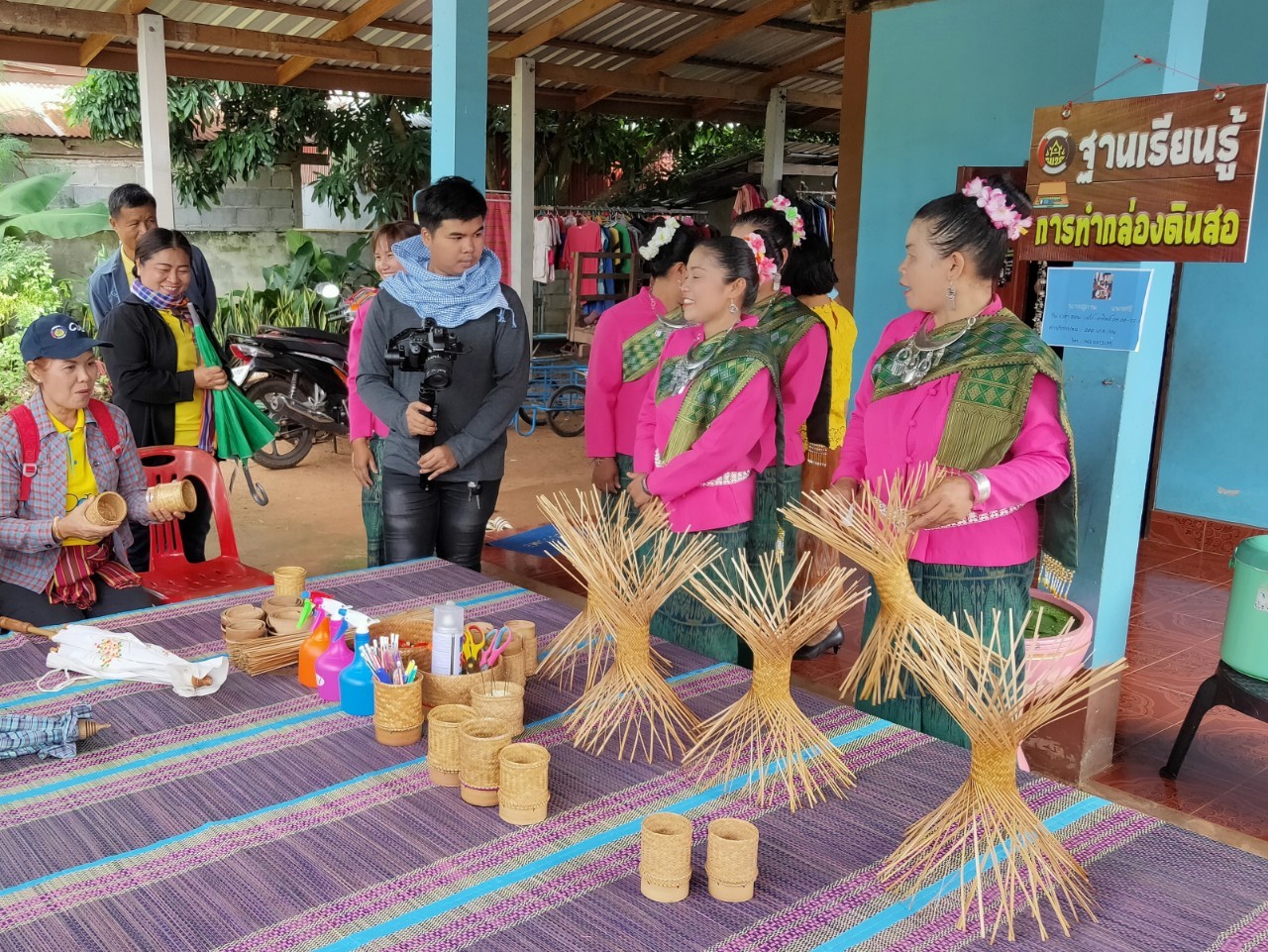 พช.หนองคาย นำส่วนราชการ ภาคเอกชน ท่องเที่ยวเชิงประเพณีวัฒนธรรมโดยชุมชน ณ บ้านจับไม้ อำเภอเฝ้าไร่ ตามโครงการ “ยกระดับการท่องเที่ยวเชิงประเพณีวัฒนธรรม กิจกรรมพัฒนายกระดับการท่องเที่ยวเชิงประเพณีวัฒนธรรม (ภาคตะวันออกเฉียงเหนือ)”