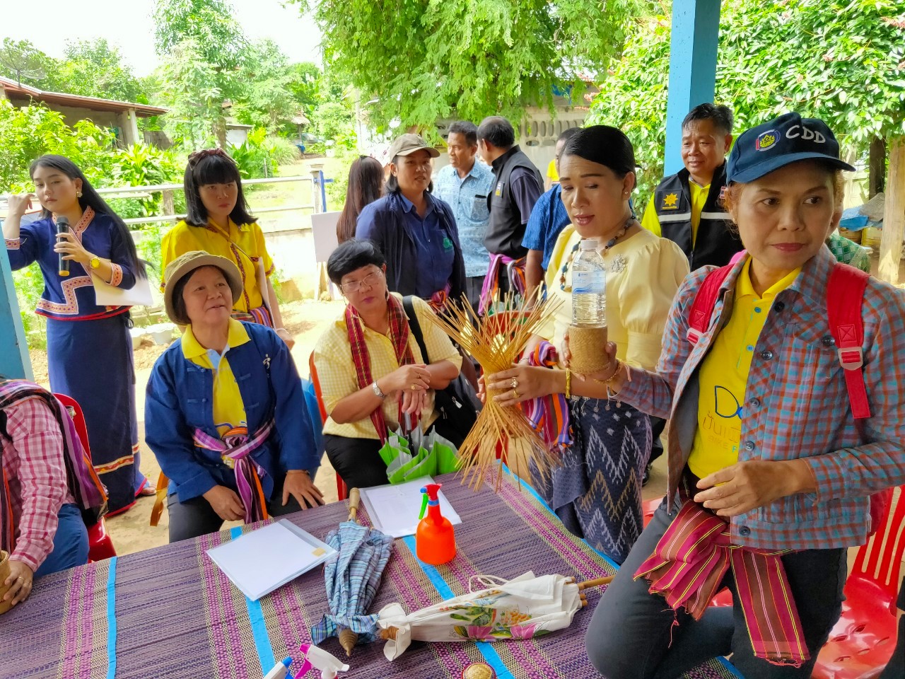 พช.หนองคาย นำส่วนราชการ ภาคเอกชน ท่องเที่ยวเชิงประเพณีวัฒนธรรมโดยชุมชน ณ บ้านจับไม้ อำเภอเฝ้าไร่ ตามโครงการ “ยกระดับการท่องเที่ยวเชิงประเพณีวัฒนธรรม กิจกรรมพัฒนายกระดับการท่องเที่ยวเชิงประเพณีวัฒนธรรม (ภาคตะวันออกเฉียงเหนือ)”