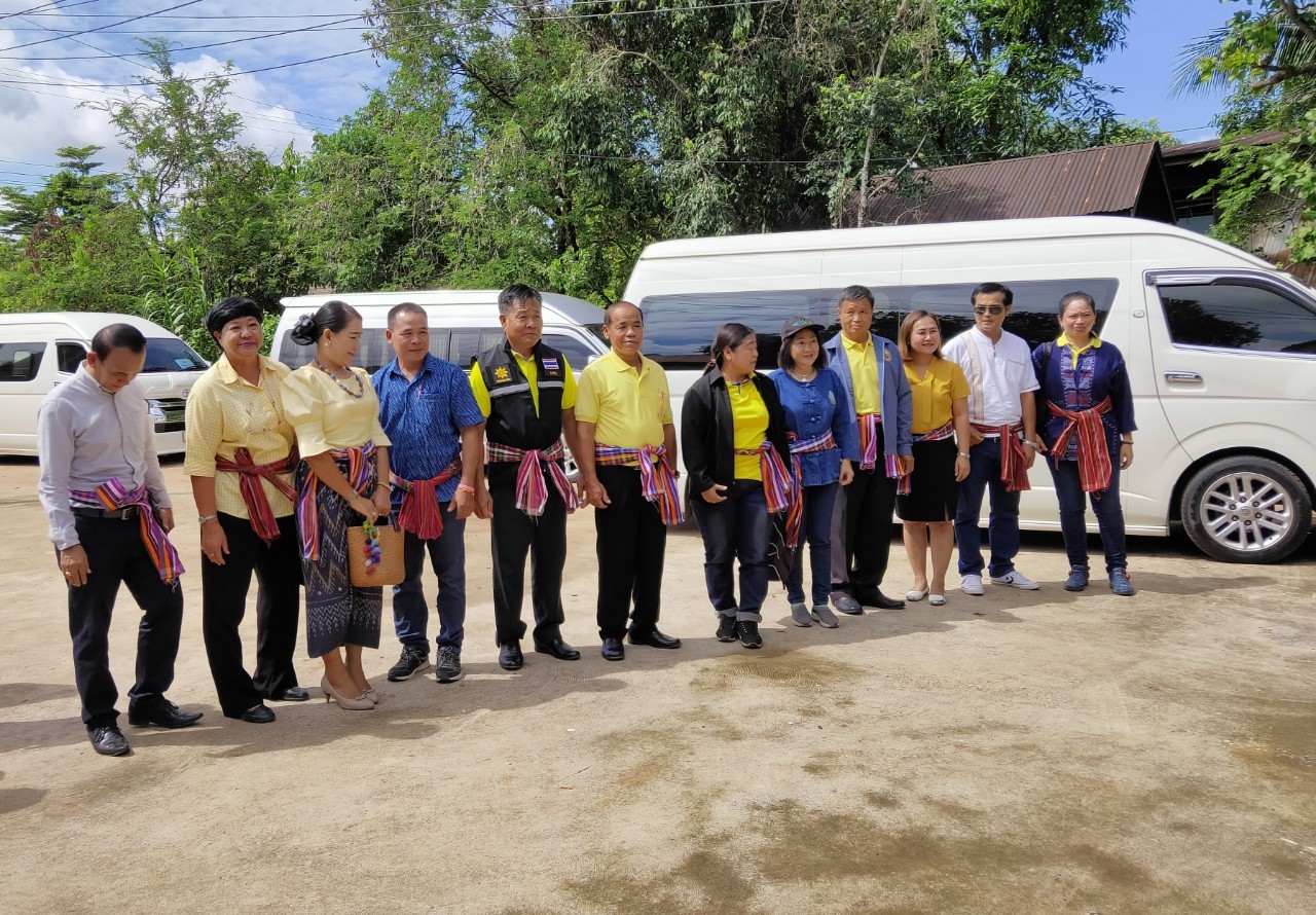 พช.หนองคาย นำส่วนราชการ ภาคเอกชน ท่องเที่ยวเชิงประเพณีวัฒนธรรมโดยชุมชน ณ บ้านจับไม้ อำเภอเฝ้าไร่ ตามโครงการ “ยกระดับการท่องเที่ยวเชิงประเพณีวัฒนธรรม กิจกรรมพัฒนายกระดับการท่องเที่ยวเชิงประเพณีวัฒนธรรม (ภาคตะวันออกเฉียงเหนือ)”