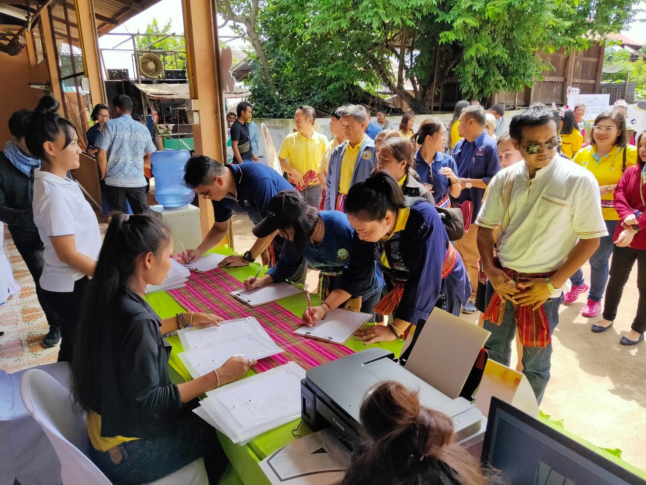 พช.หนองคาย นำส่วนราชการ ภาคเอกชน ท่องเที่ยวเชิงประเพณีวัฒนธรรมโดยชุมชน ณ บ้านจับไม้ อำเภอเฝ้าไร่ ตามโครงการ “ยกระดับการท่องเที่ยวเชิงประเพณีวัฒนธรรม กิจกรรมพัฒนายกระดับการท่องเที่ยวเชิงประเพณีวัฒนธรรม (ภาคตะวันออกเฉียงเหนือ)”
