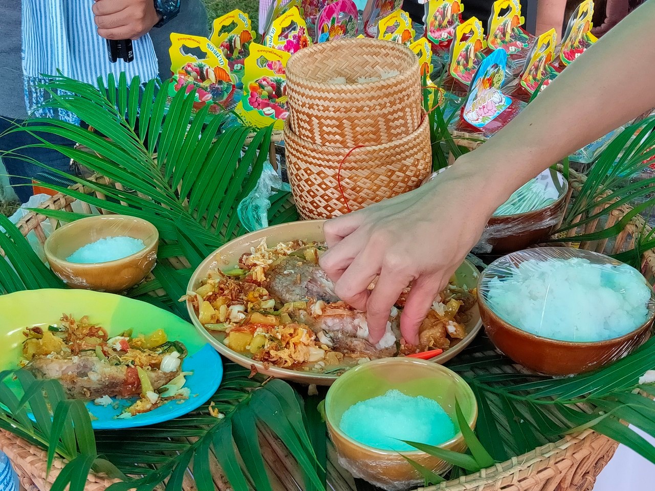 พช.หนองคาย นำส่วนราชการ ภาคเอกชน ท่องเที่ยวเชิงประเพณีวัฒนธรรมโดยชุมชน ณ บ้านหนองคอน อำเภอรัตนวาปี ตามโครงการ “ยกระดับการท่องเที่ยวเชิงประเพณีวัฒนธรรม กิจกรรมพัฒนายกระดับการท่องเที่ยวเชิงประเพณีวัฒนธรรม (ภาคตะวันออกเฉียงเหนือ)”