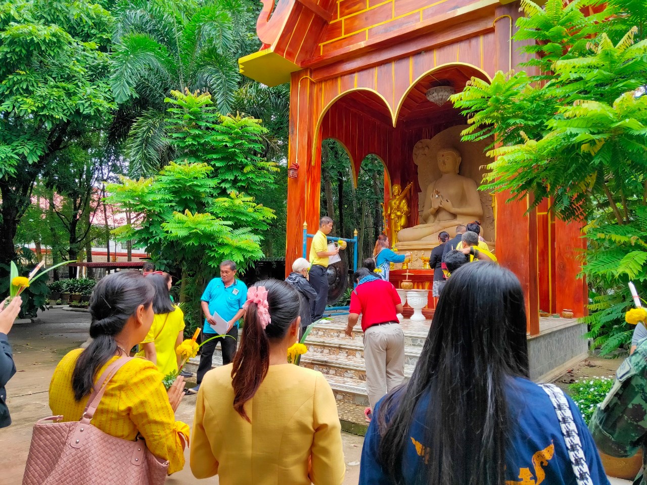 พช.หนองคาย นำส่วนราชการ ภาคเอกชน ท่องเที่ยวเชิงประเพณีวัฒนธรรมโดยชุมชน ณ บ้านหนองคอน อำเภอรัตนวาปี ตามโครงการ “ยกระดับการท่องเที่ยวเชิงประเพณีวัฒนธรรม กิจกรรมพัฒนายกระดับการท่องเที่ยวเชิงประเพณีวัฒนธรรม (ภาคตะวันออกเฉียงเหนือ)”