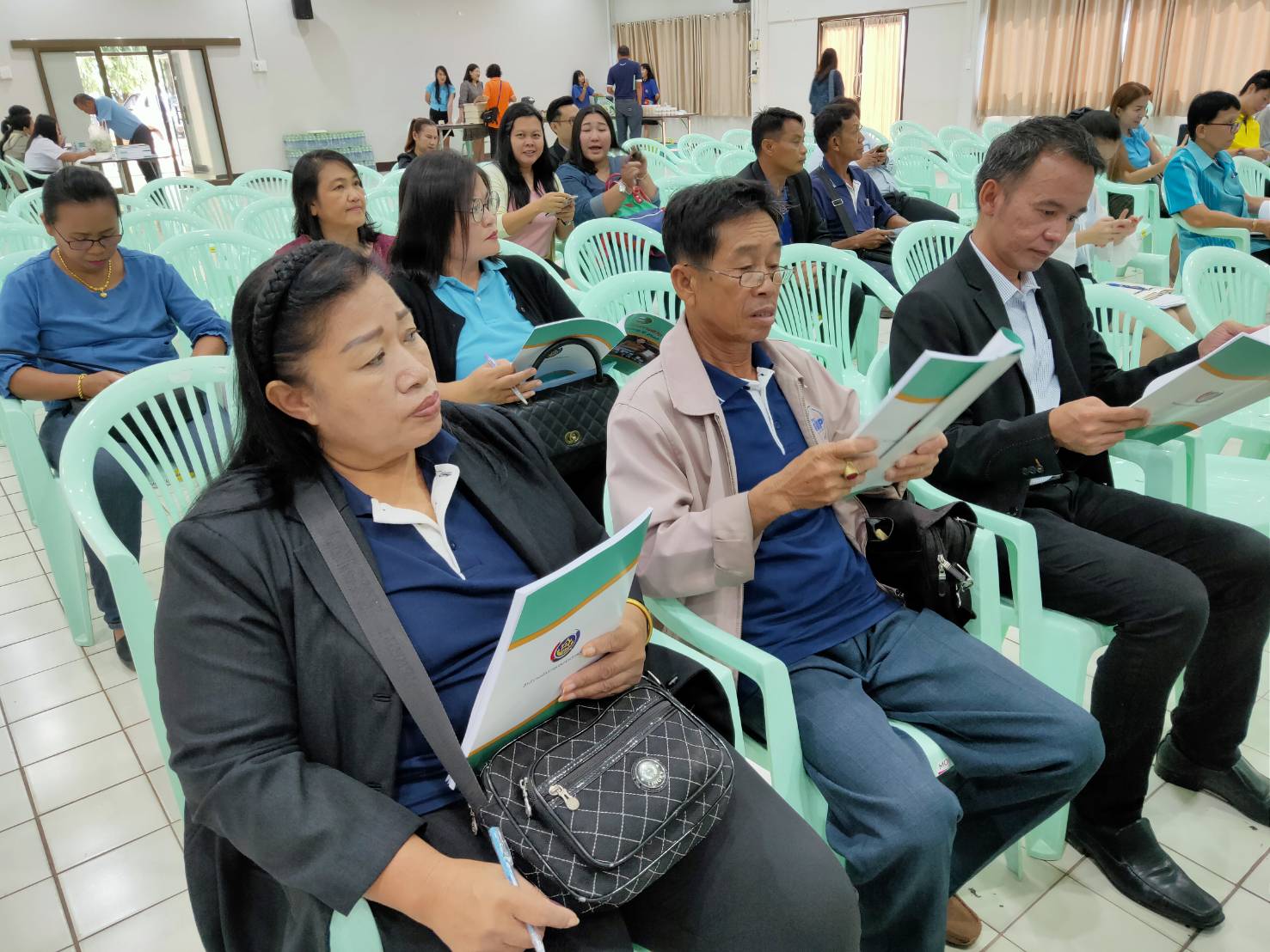 พช.หนองคาย ดำเนินโครงการประชาสัมพันธ์การพัฒนาคุณภาพชีวิตของประชาชน ระดับจังหวัด