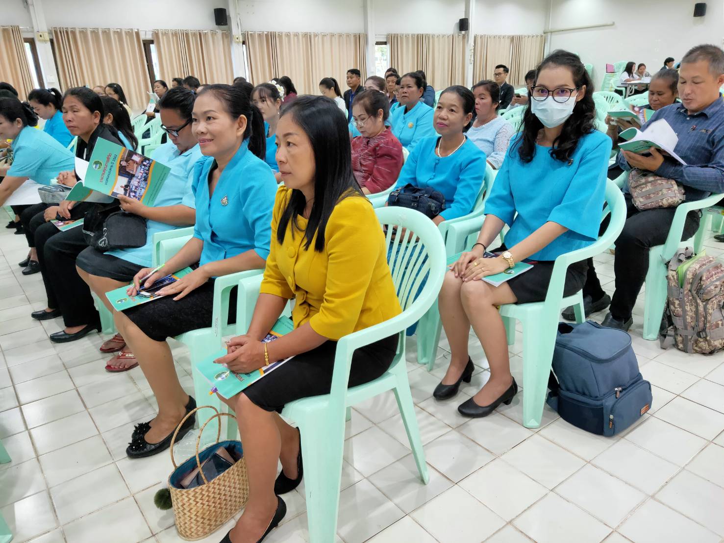 พช.หนองคาย ดำเนินโครงการประชาสัมพันธ์การพัฒนาคุณภาพชีวิตของประชาชน ระดับจังหวัด