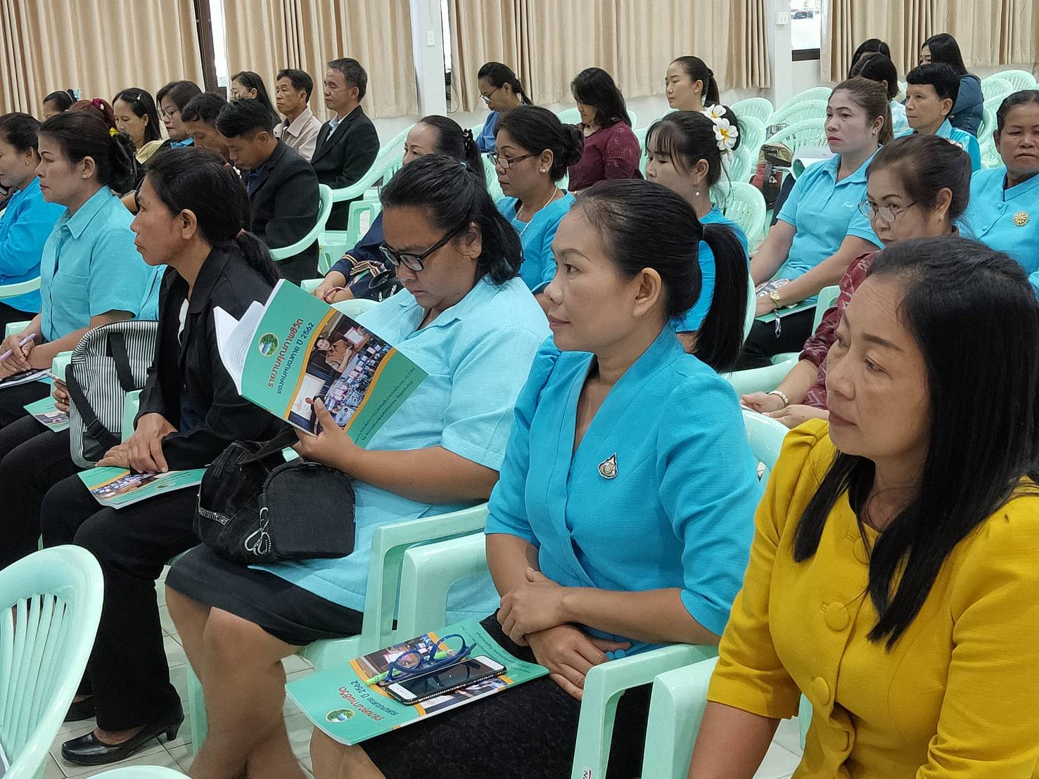 พช.หนองคาย ดำเนินโครงการประชาสัมพันธ์การพัฒนาคุณภาพชีวิตของประชาชน ระดับจังหวัด