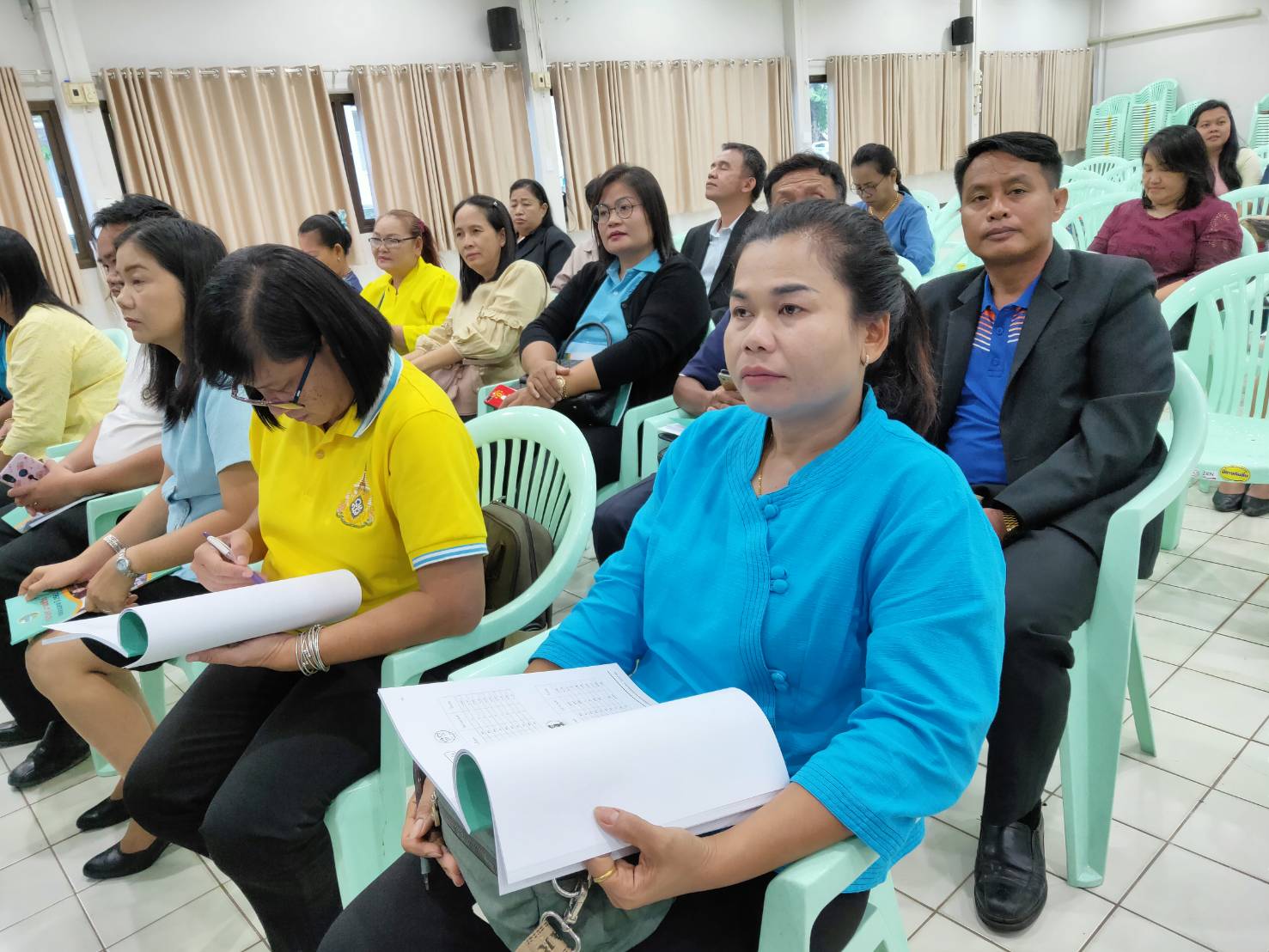 พช.หนองคาย ดำเนินโครงการประชาสัมพันธ์การพัฒนาคุณภาพชีวิตของประชาชน ระดับจังหวัด